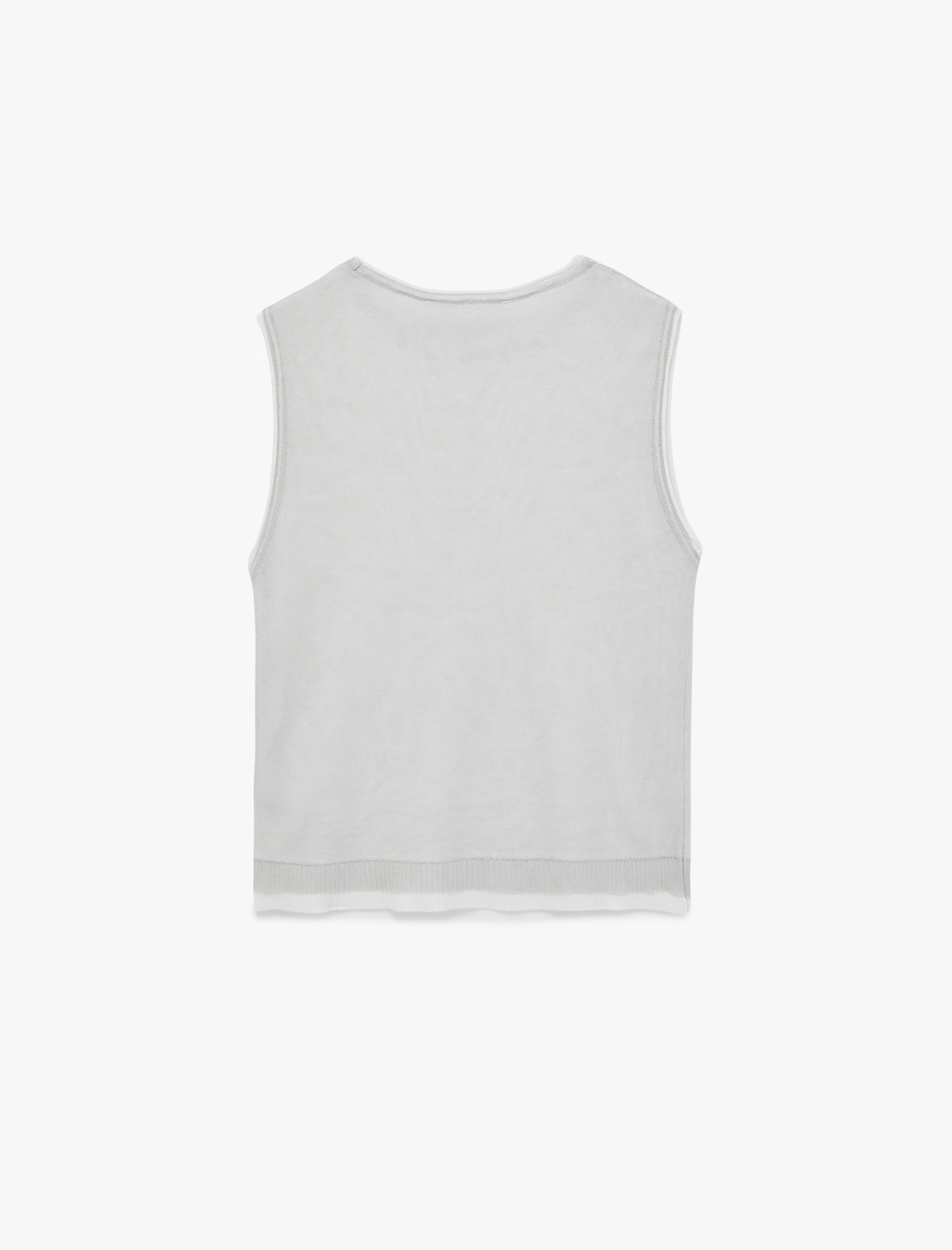   Bisiklet Yaka Kolsuz Triko Atlet