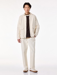 Oversize Pamuklu Cepli Beli Bağcıklı Baggy Jean Pantolon