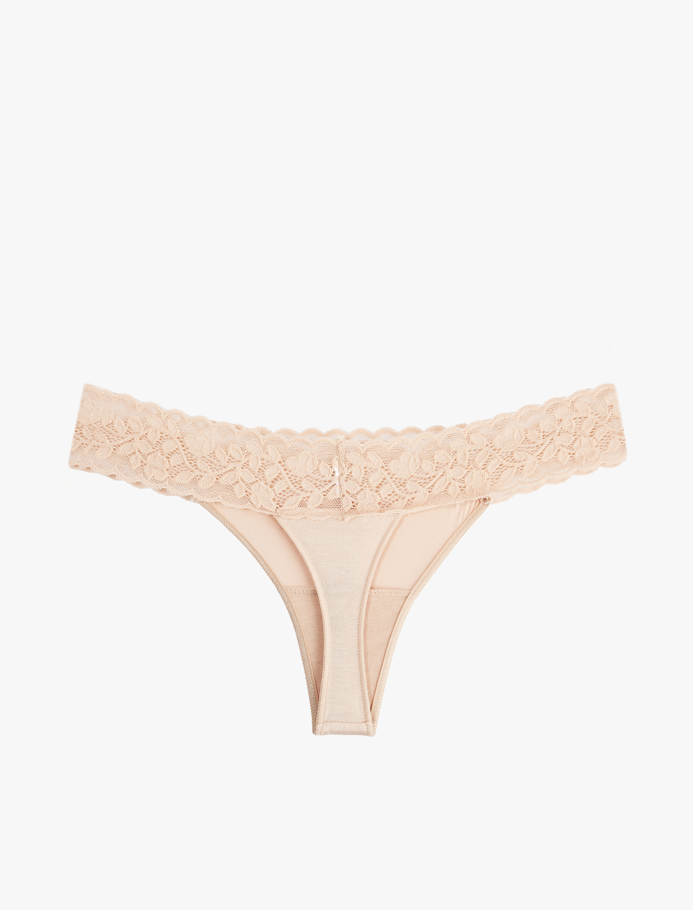   Dantelli Rahat Kalıp Viskon String Külot