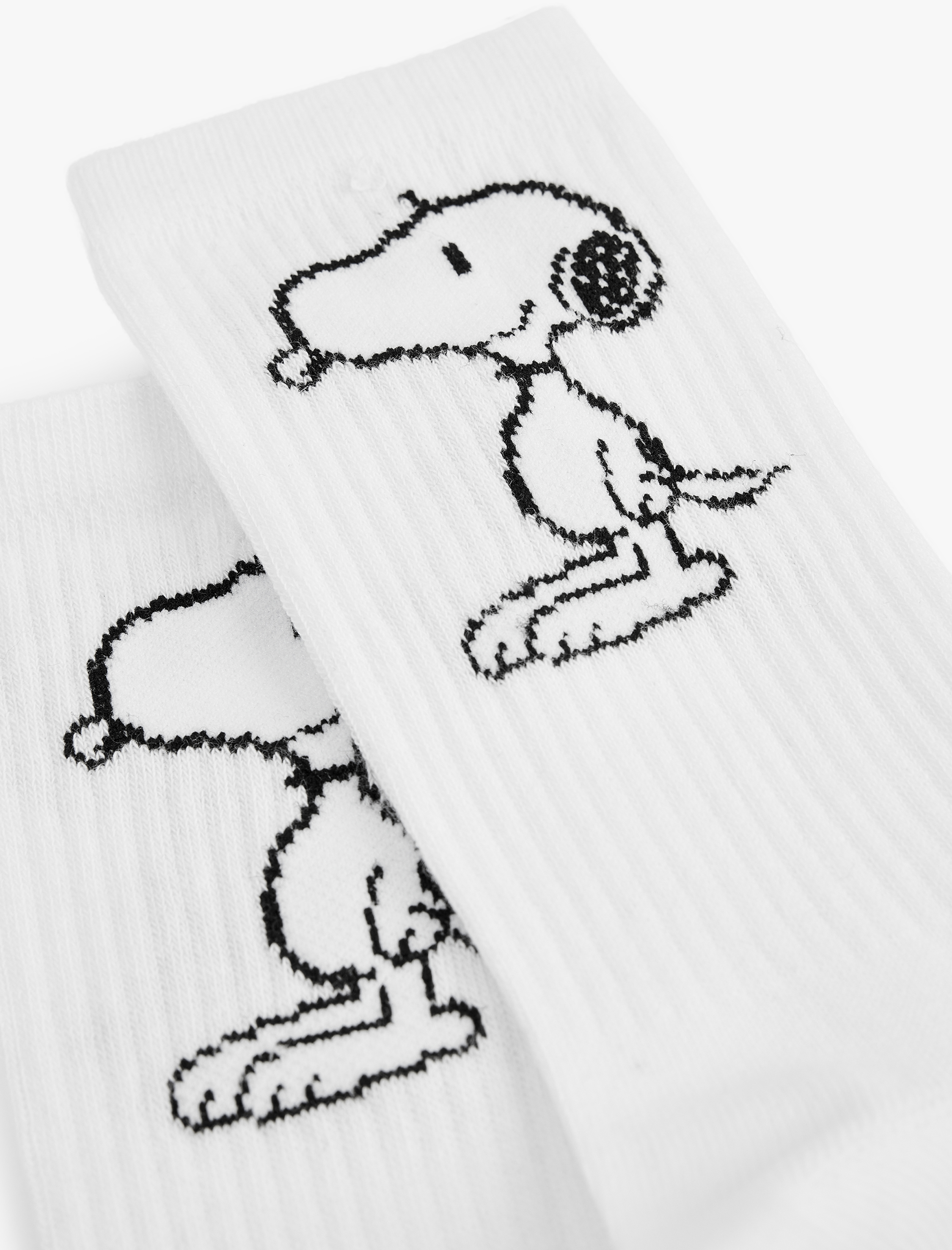  Kadın Lisanslı Snoopy Baskılı Soket Çorap