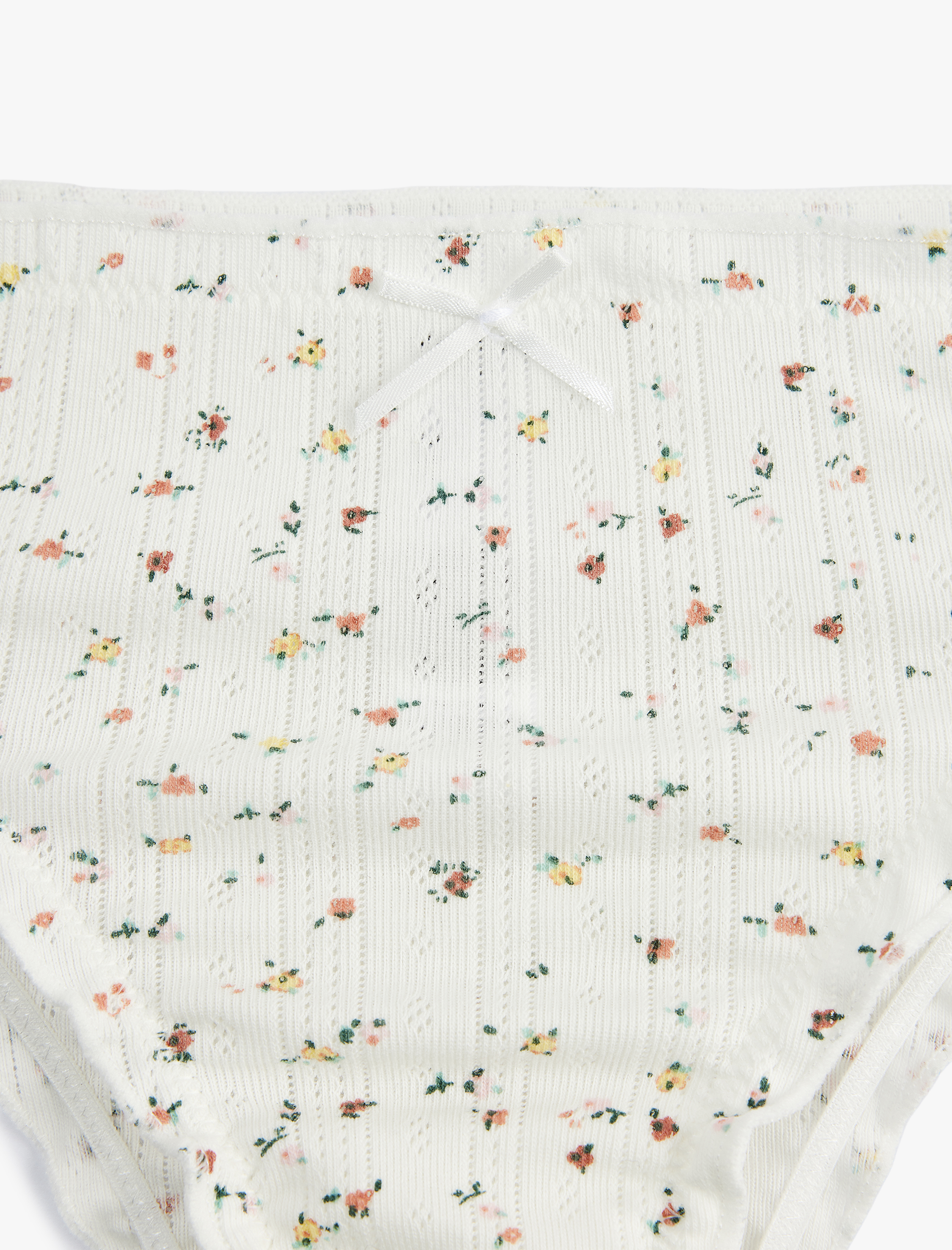   Rahat Kalıp Pamuklu Desenli Brief Külot