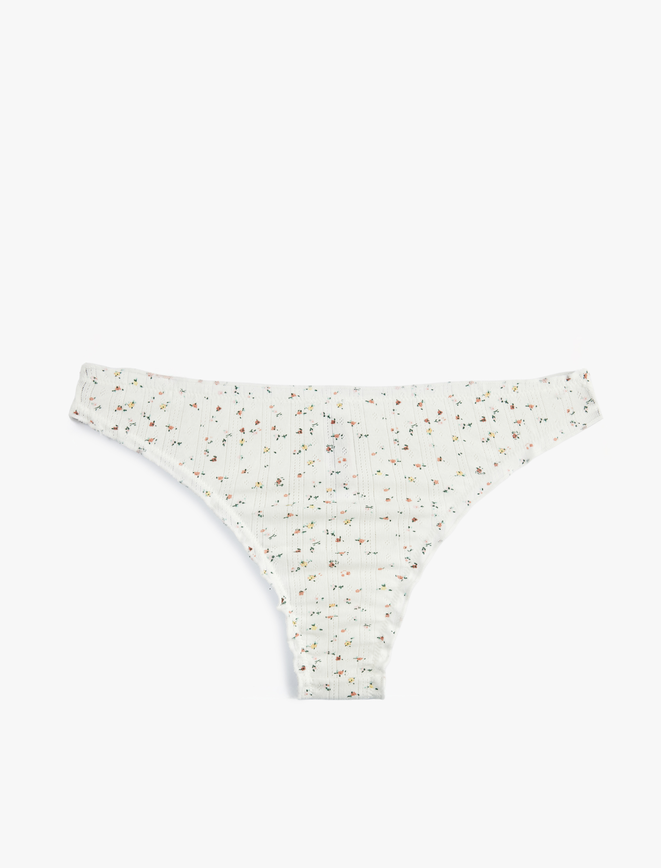   Rahat Kalıp Pamuklu Desenli Brief Külot