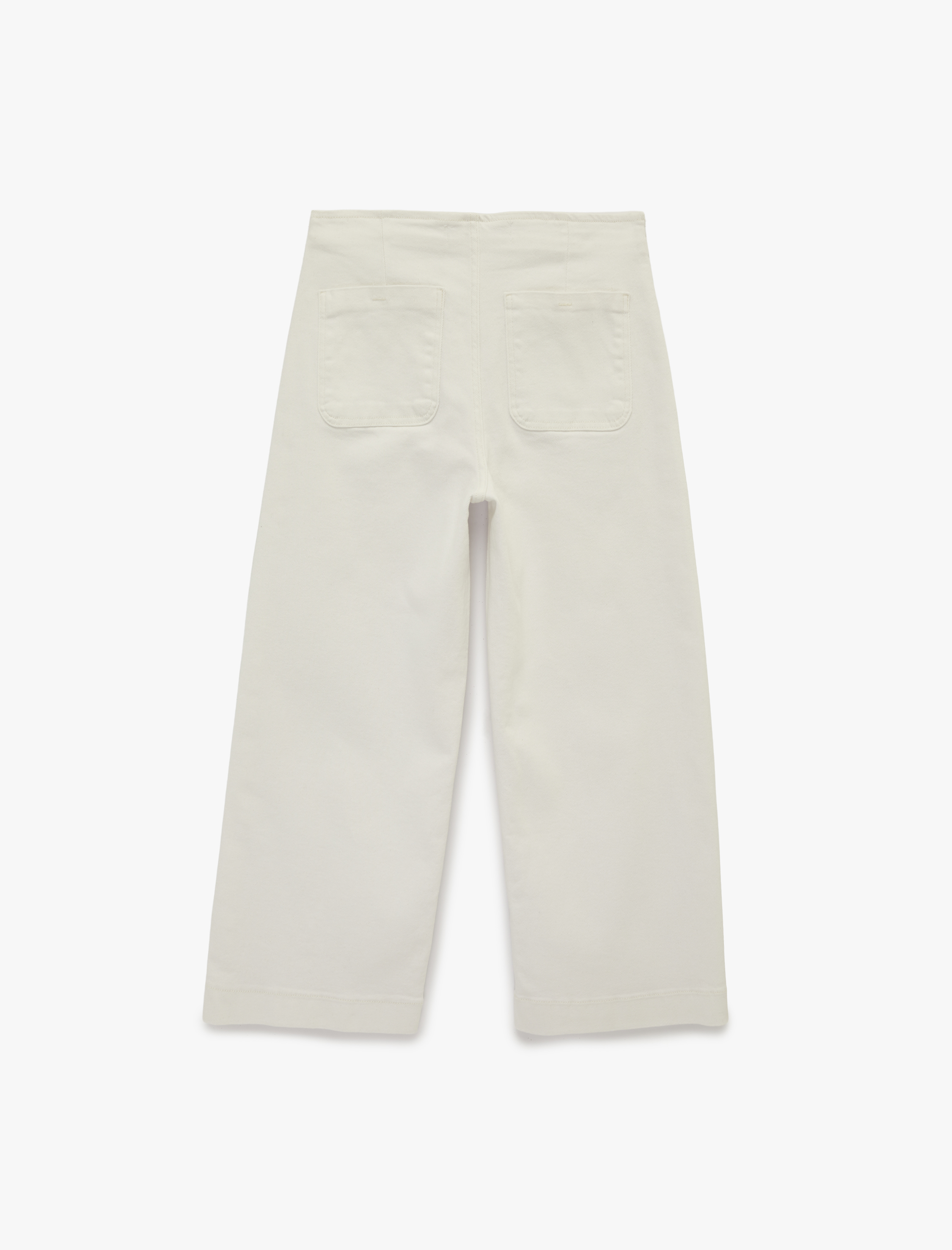   Pamuklu Cepli Normal Bel Culotte Pantolon - Culotte Jeans
