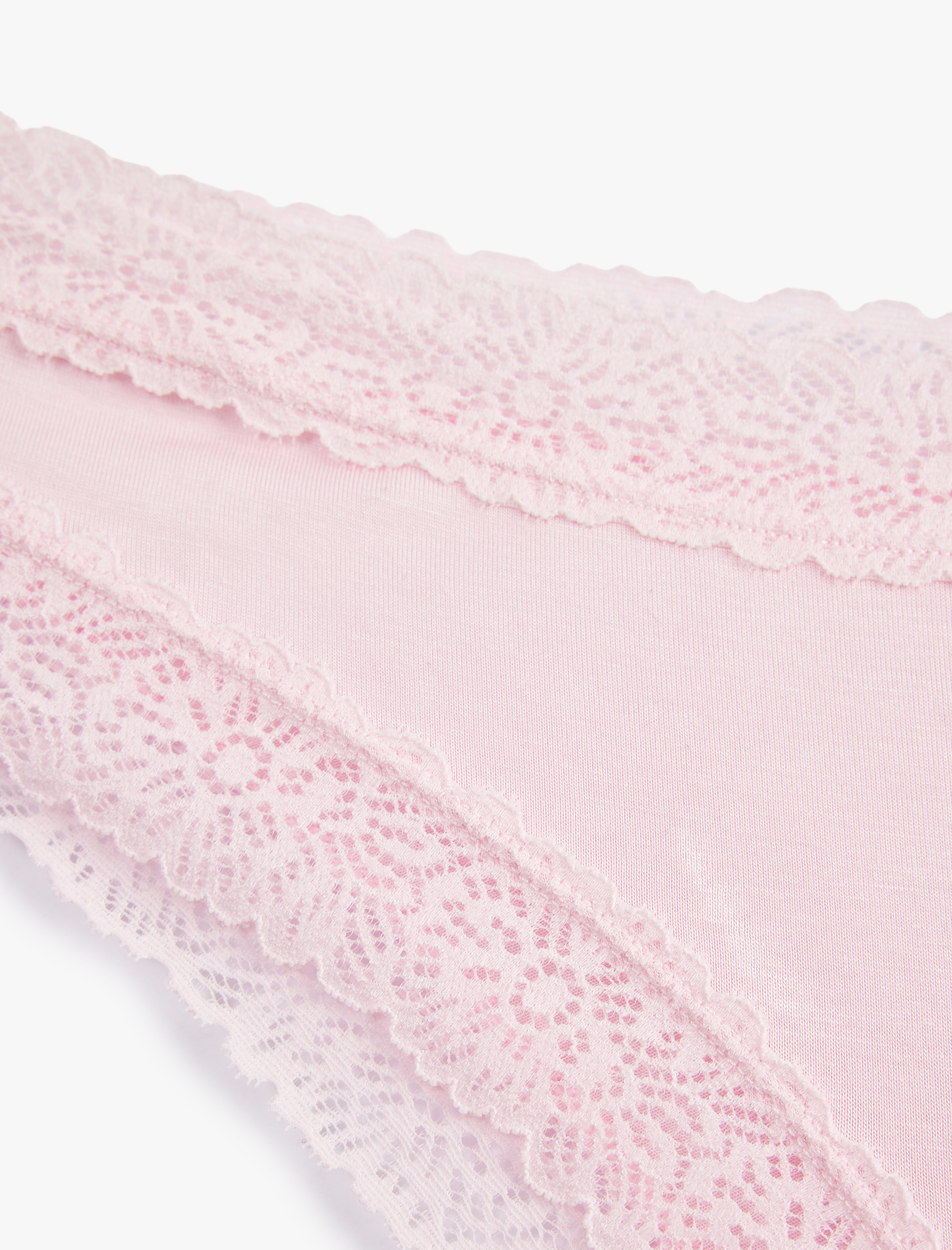   Dantel Detaylı Viskon Rahat Kalıp Brazilian Külot