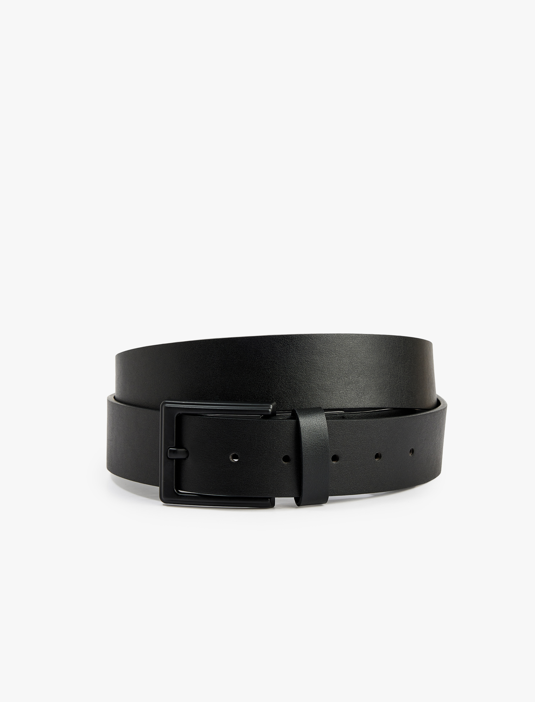  Erkek Kare Tokalı Suni Deri Kemer