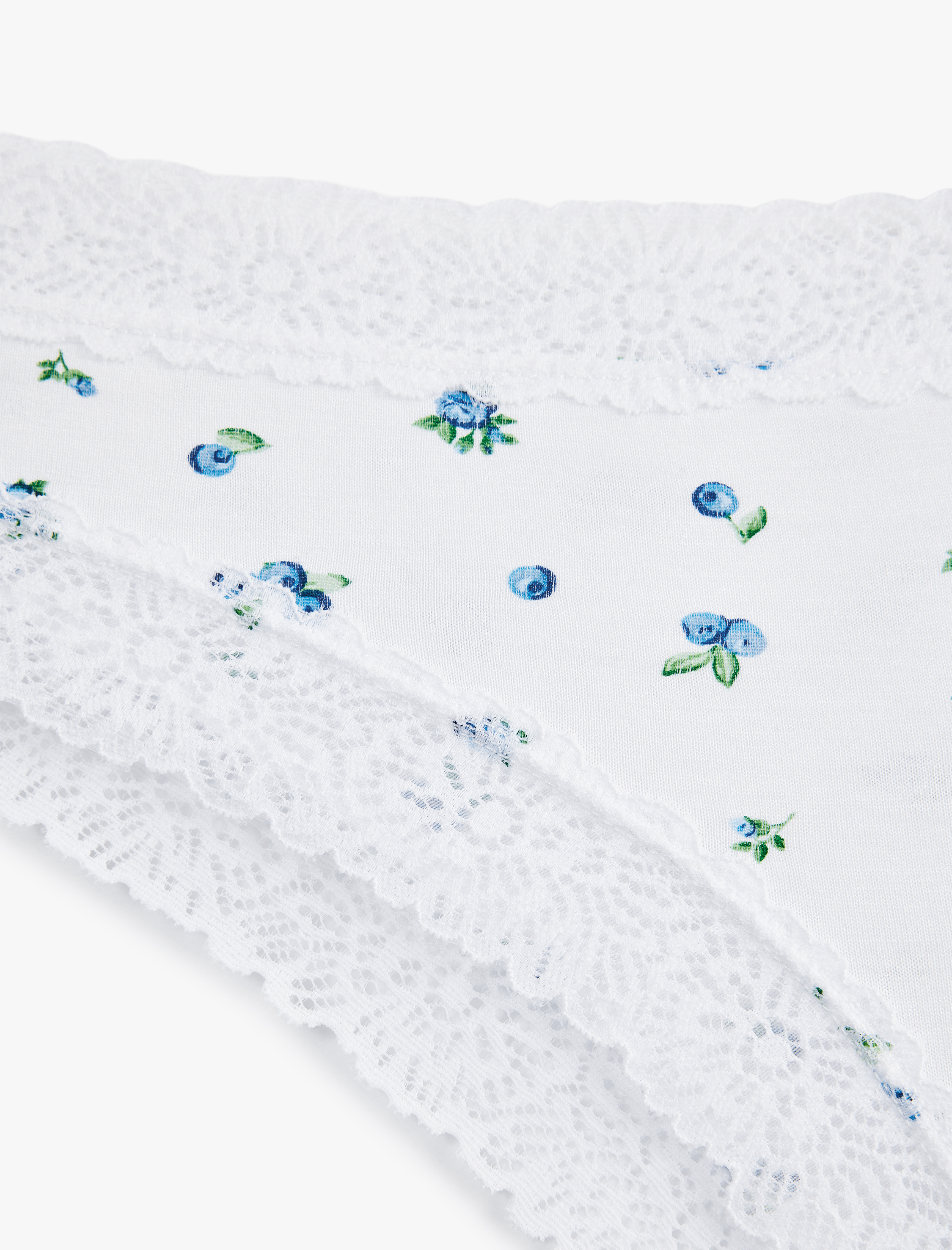   Dantel Detaylı Viskon Rahat Kalıp Brazilian Külot