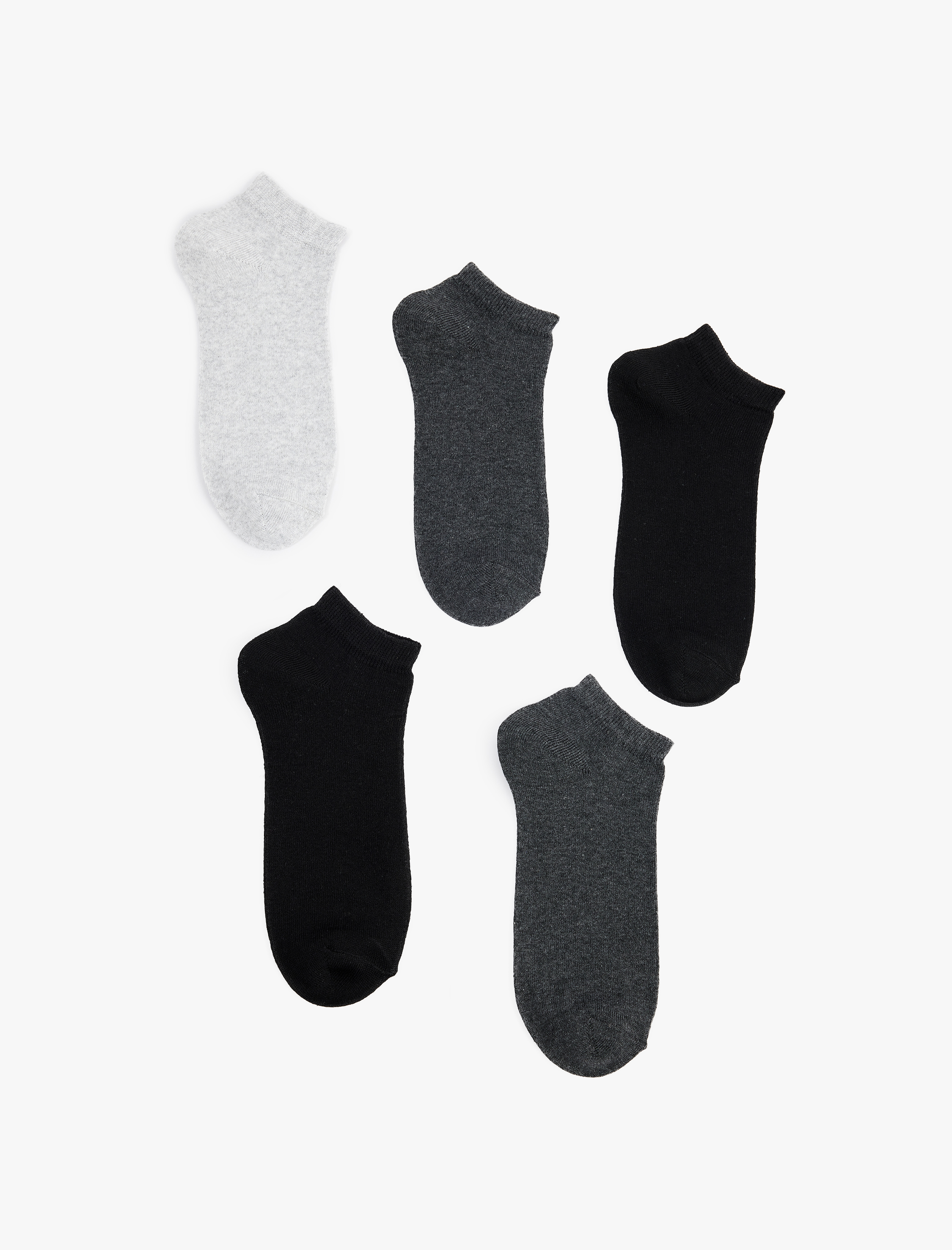  Kadın 5'li Patik Çorap Seti