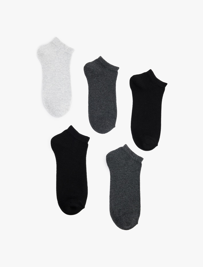 Kadın 5'li Patik Çorap Seti