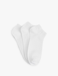 Basic Pamuklu 3'lü Patik Çorap Seti