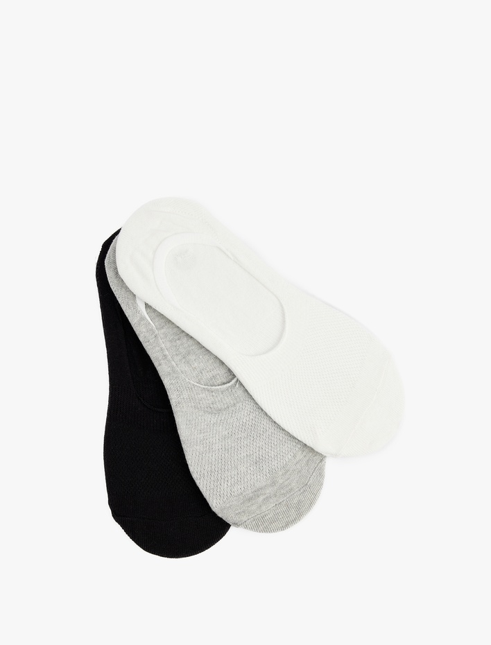 Kadın 3'lü Pamuklu Spor Çorap Seti