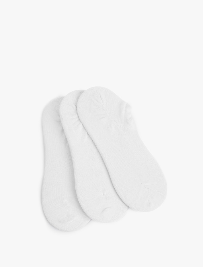 Kadın 3'lü Basic Görünmez Çorap Seti