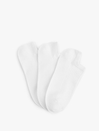 3'lü Basic Pamuklu Görünmez Çorap Seti