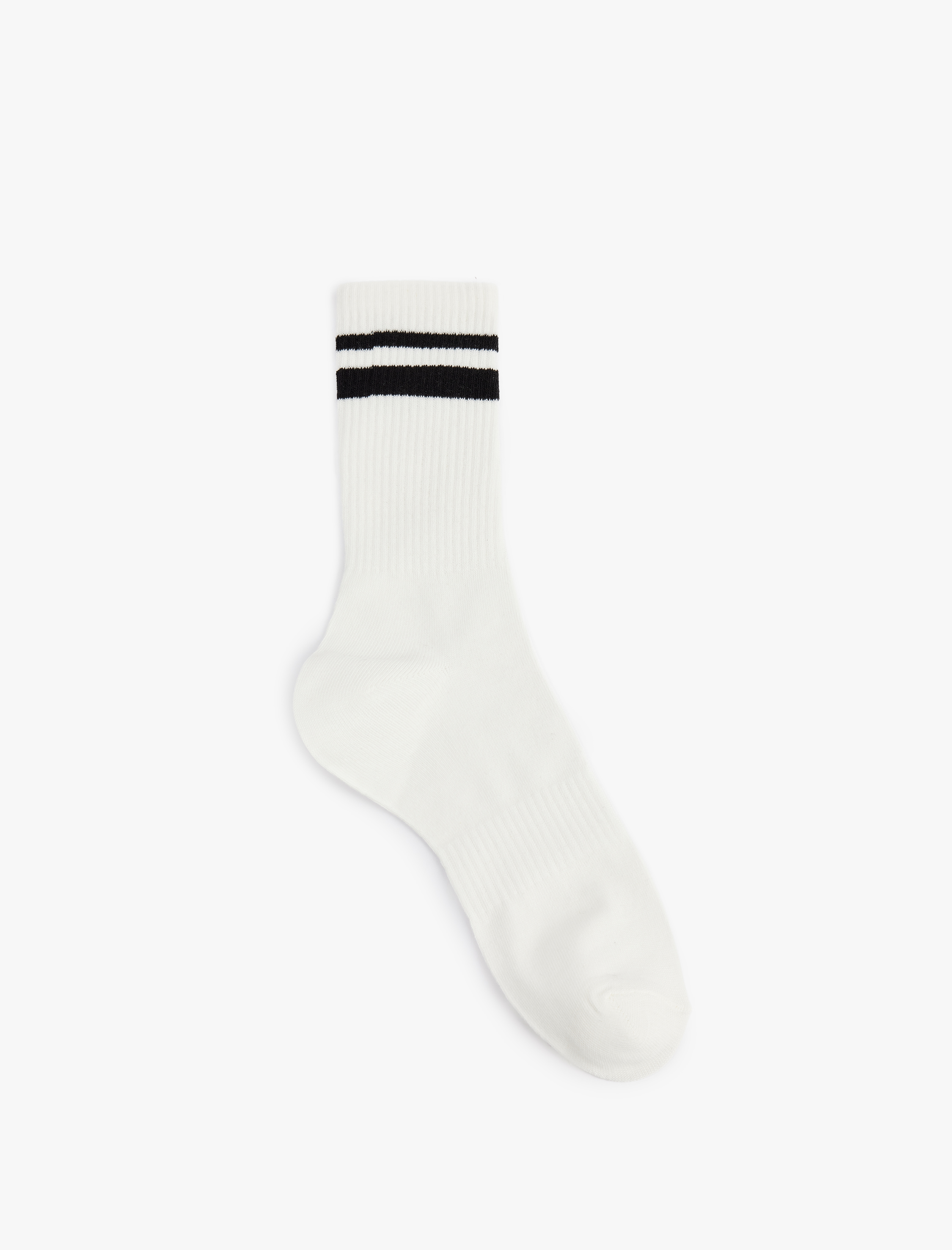  Erkek Çizgili 3'lü Soket Tenis Çorabı Seti