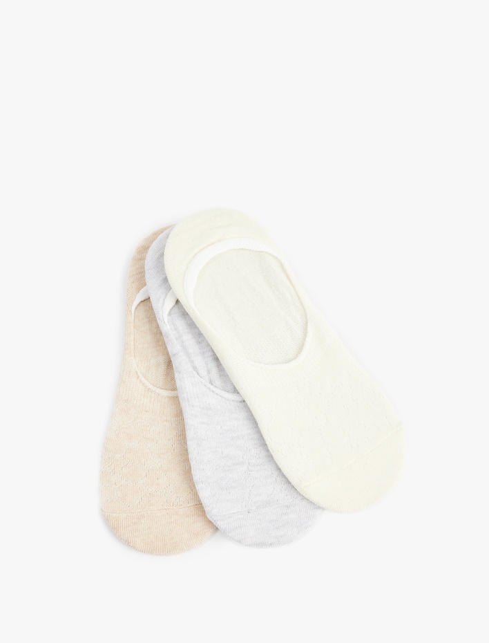 Kadın Pamuklu 3'lü Spor Çorap Seti