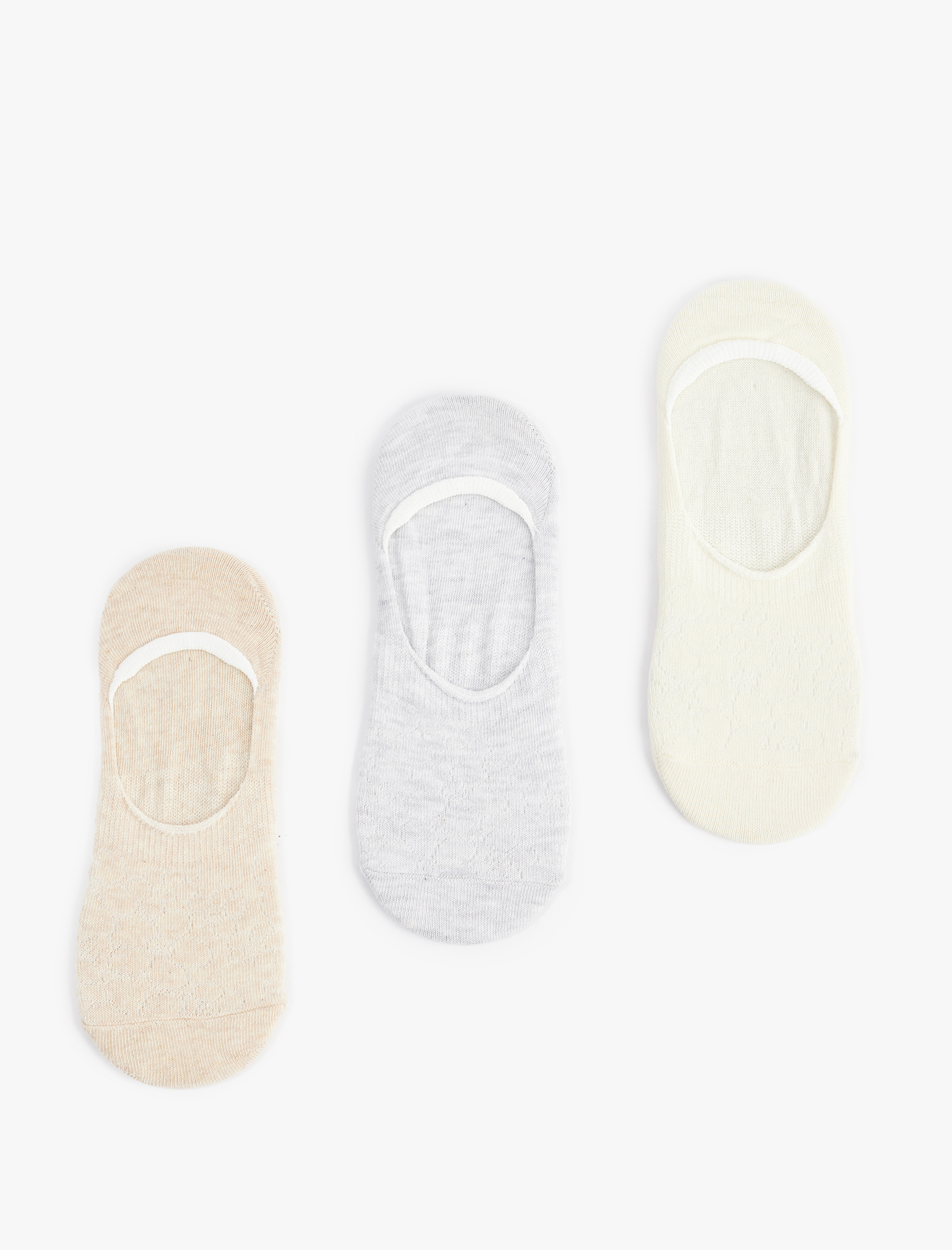  Kadın Pamuklu 3'lü Spor Çorap Seti