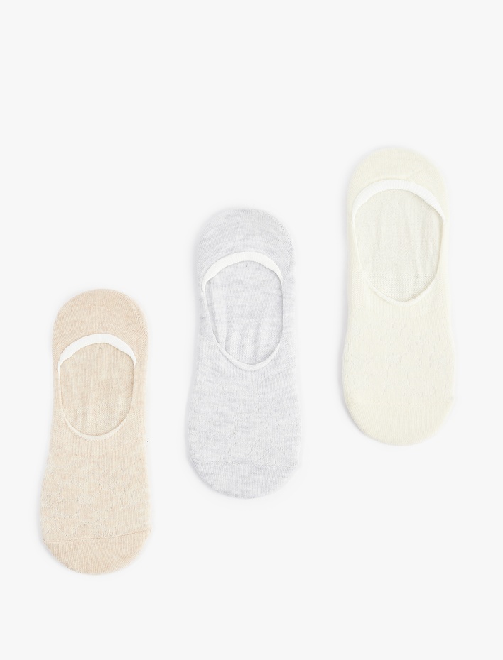 Kadın Pamuklu 3'lü Spor Çorap Seti