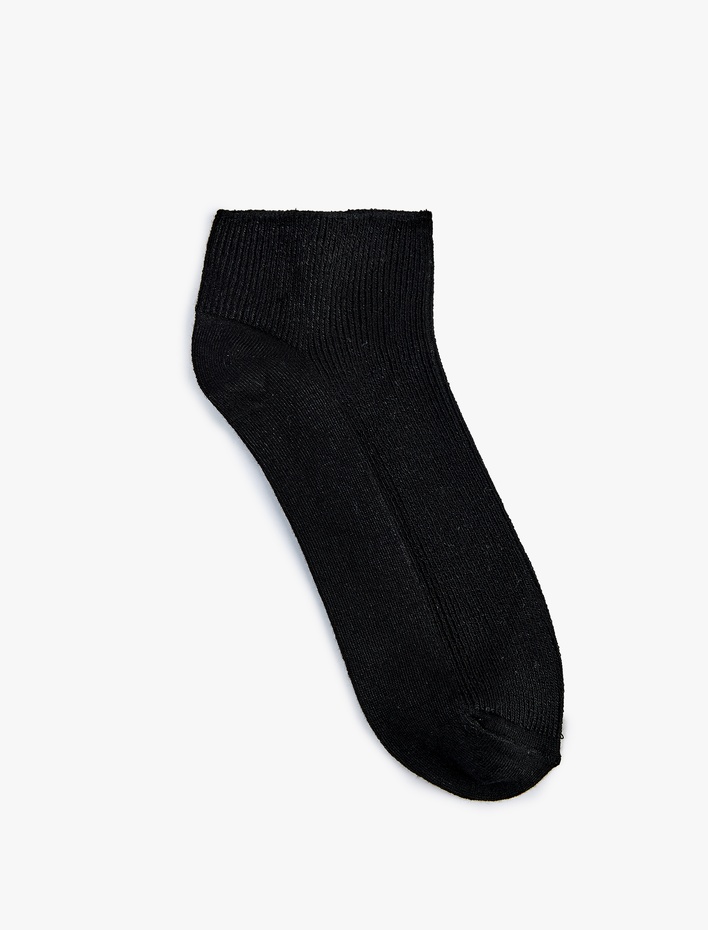 Kadın 4'lü Viskon Bambu Patik Çorap Seti