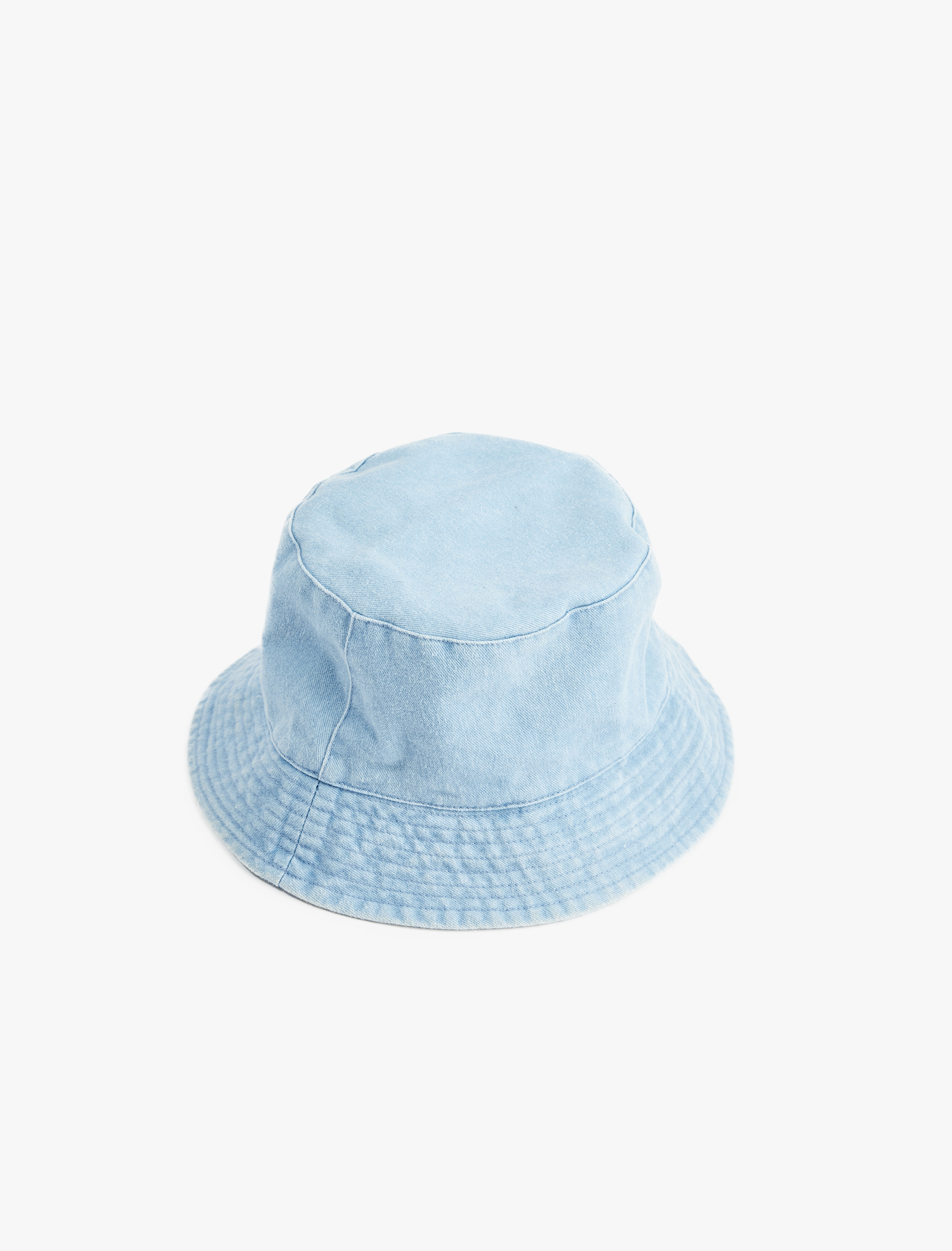  Erkek Çocuk Nakış Detaylı Jean Bucket Şapka