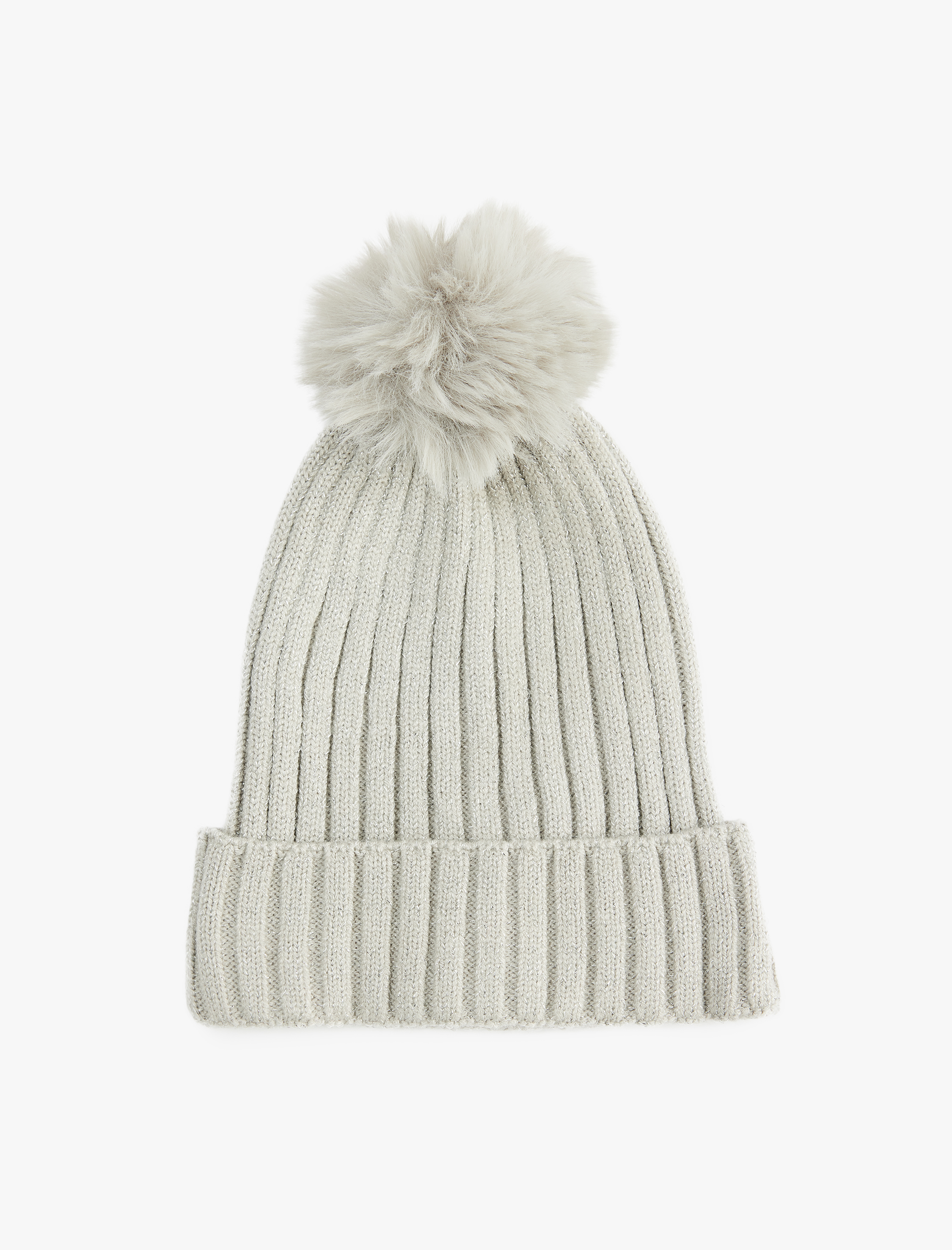  Kız Çocuk Ponponlu Triko Bere