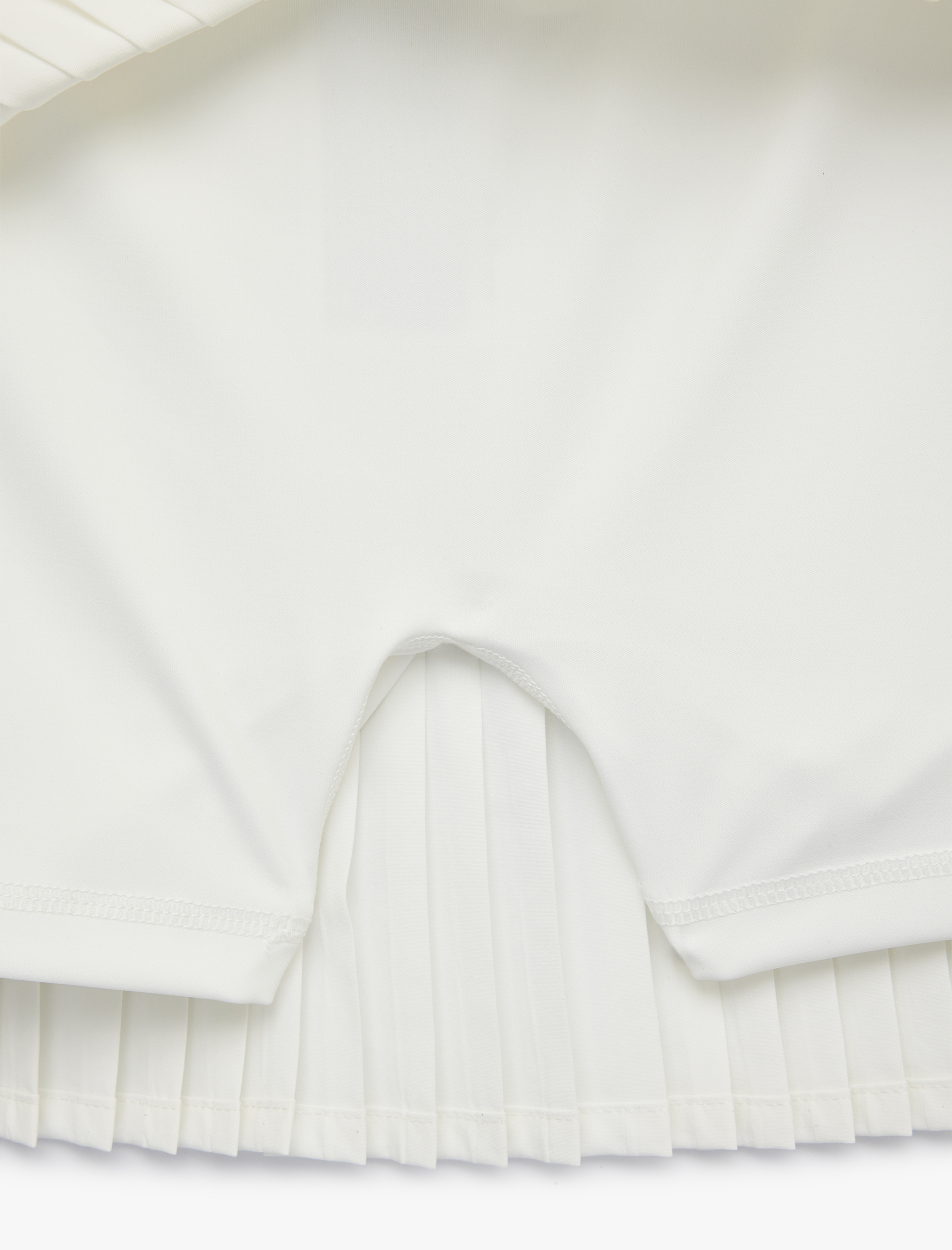   Yüksek Bel Rahat Kalıp Pileli Mini Spor Şort Etek