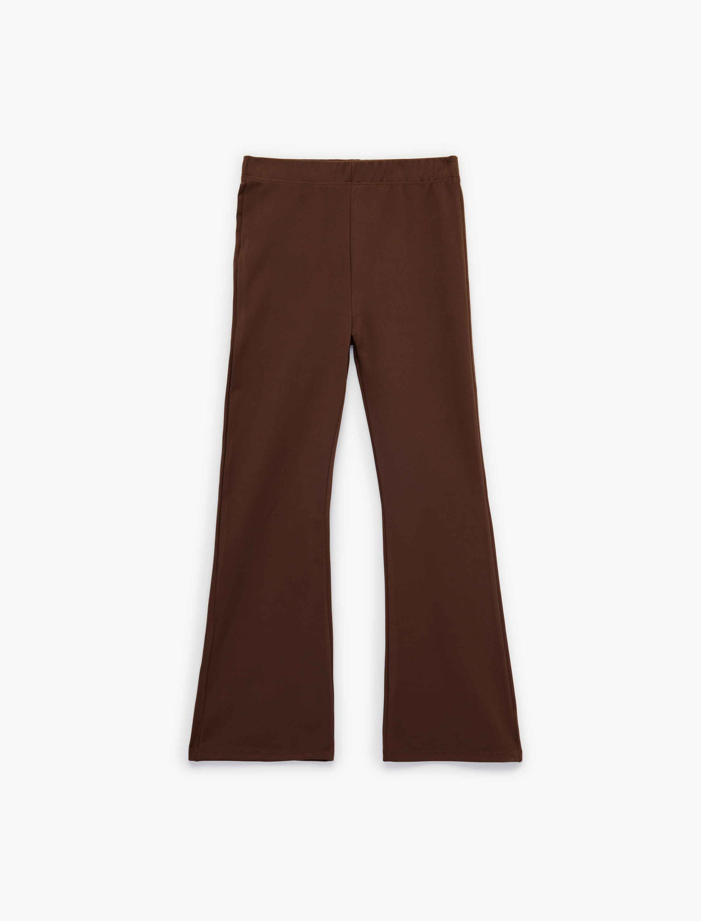  Kız Çocuk Dar Kalıp İspanyol Paça Tayt