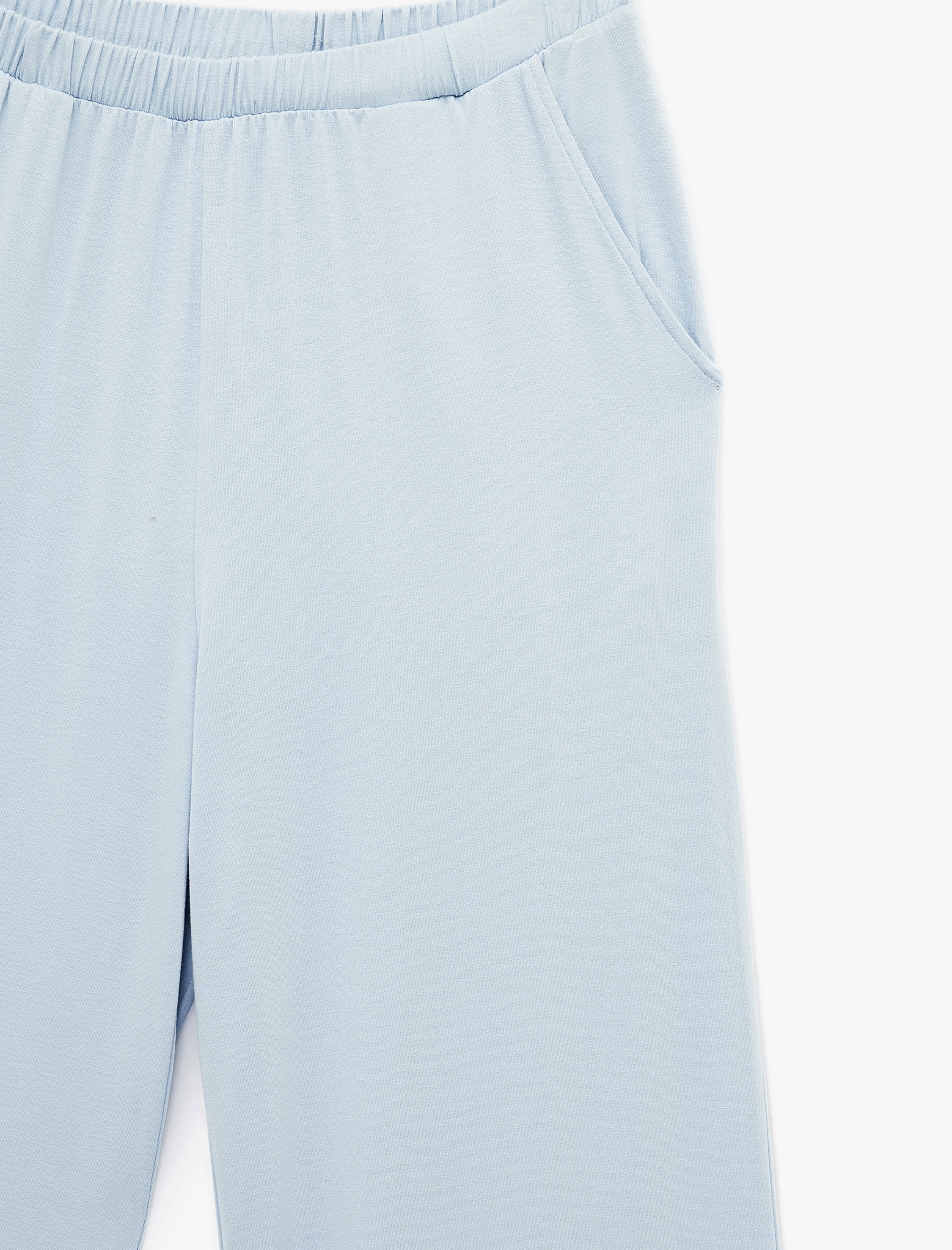   Beli Lastikli Cepli Viskon Pijama Altı