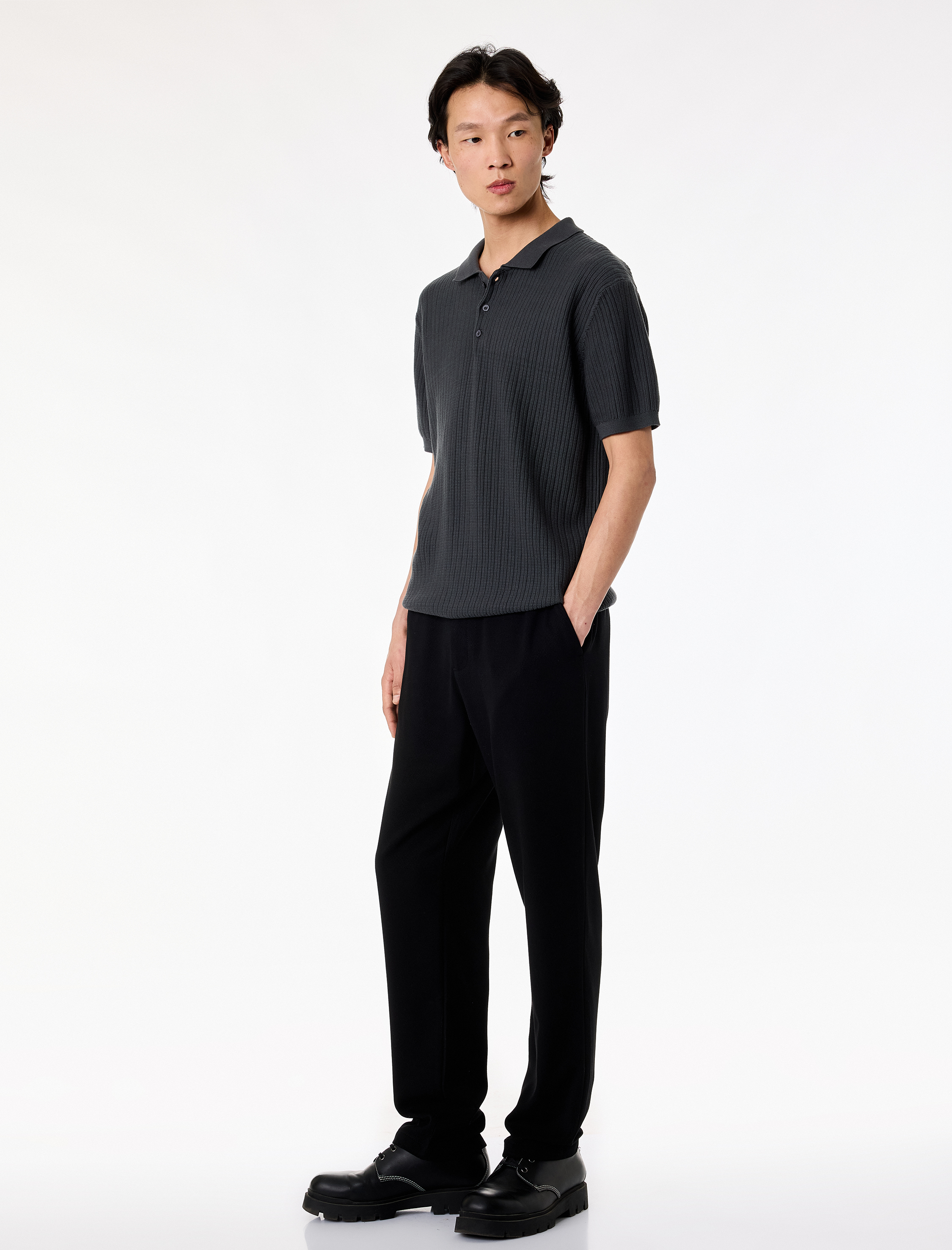   Viskon Karışımlı Cepli Regular Fit Klasik Kumaş Pantolon