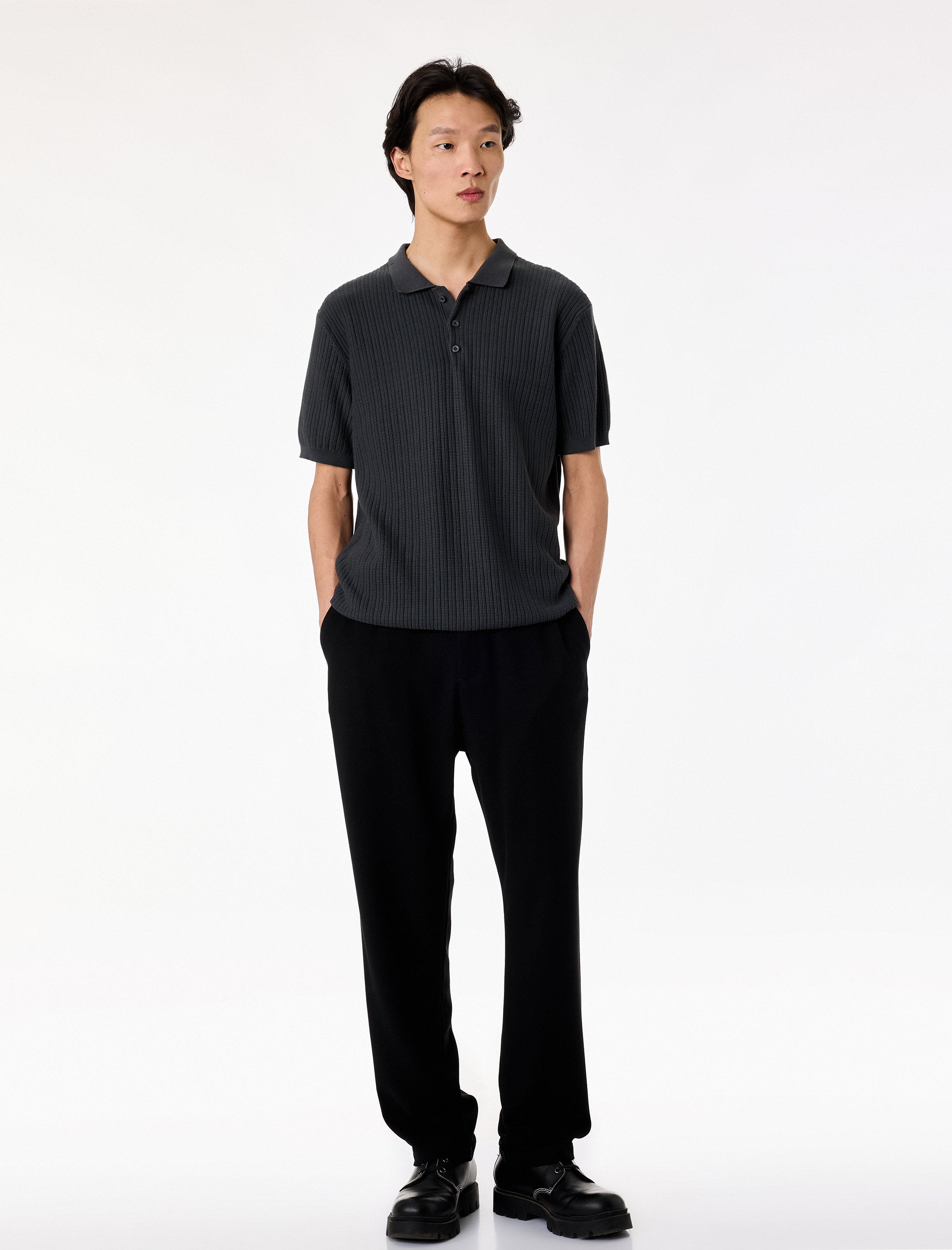   Viskon Karışımlı Cepli Regular Fit Klasik Kumaş Pantolon