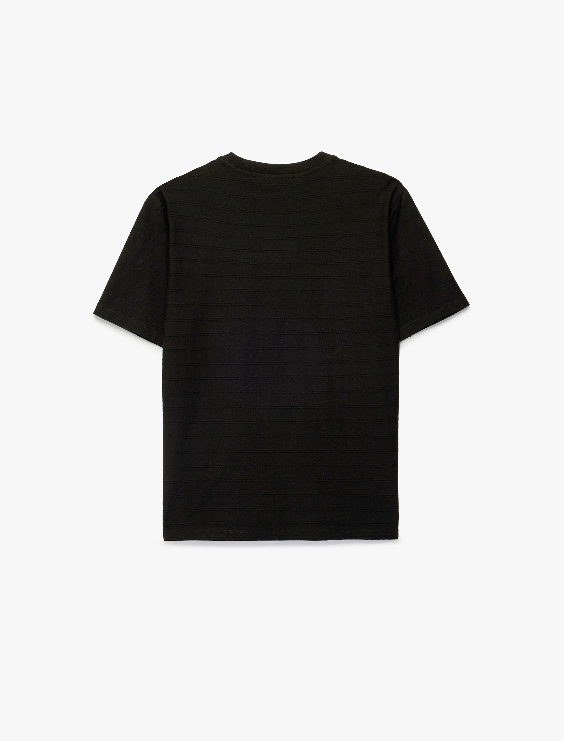   Regular Fit Bisiklet Yaka Pamuklu Kısa Kollu Tişört