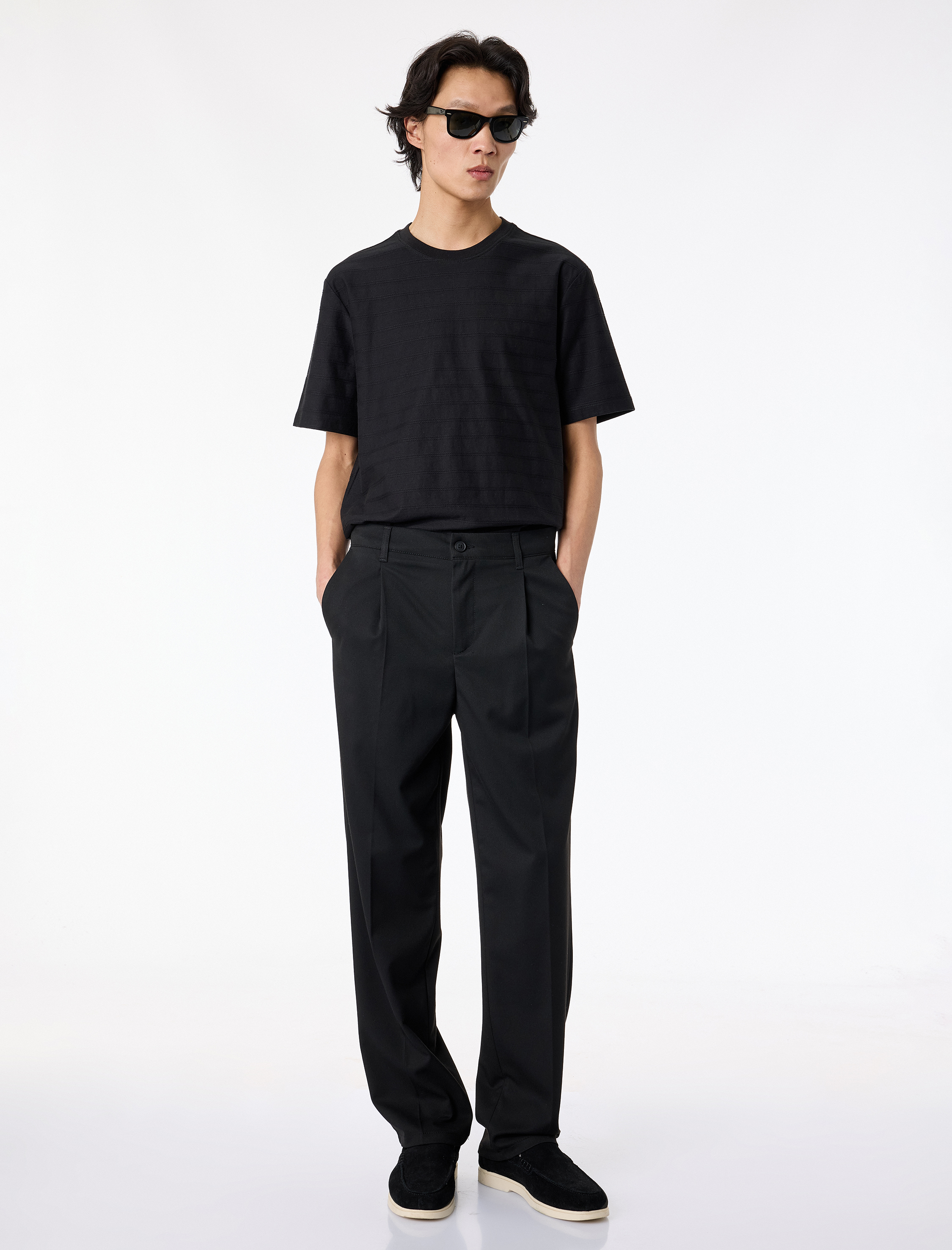   Regular Fit Bisiklet Yaka Pamuklu Kısa Kollu Tişört