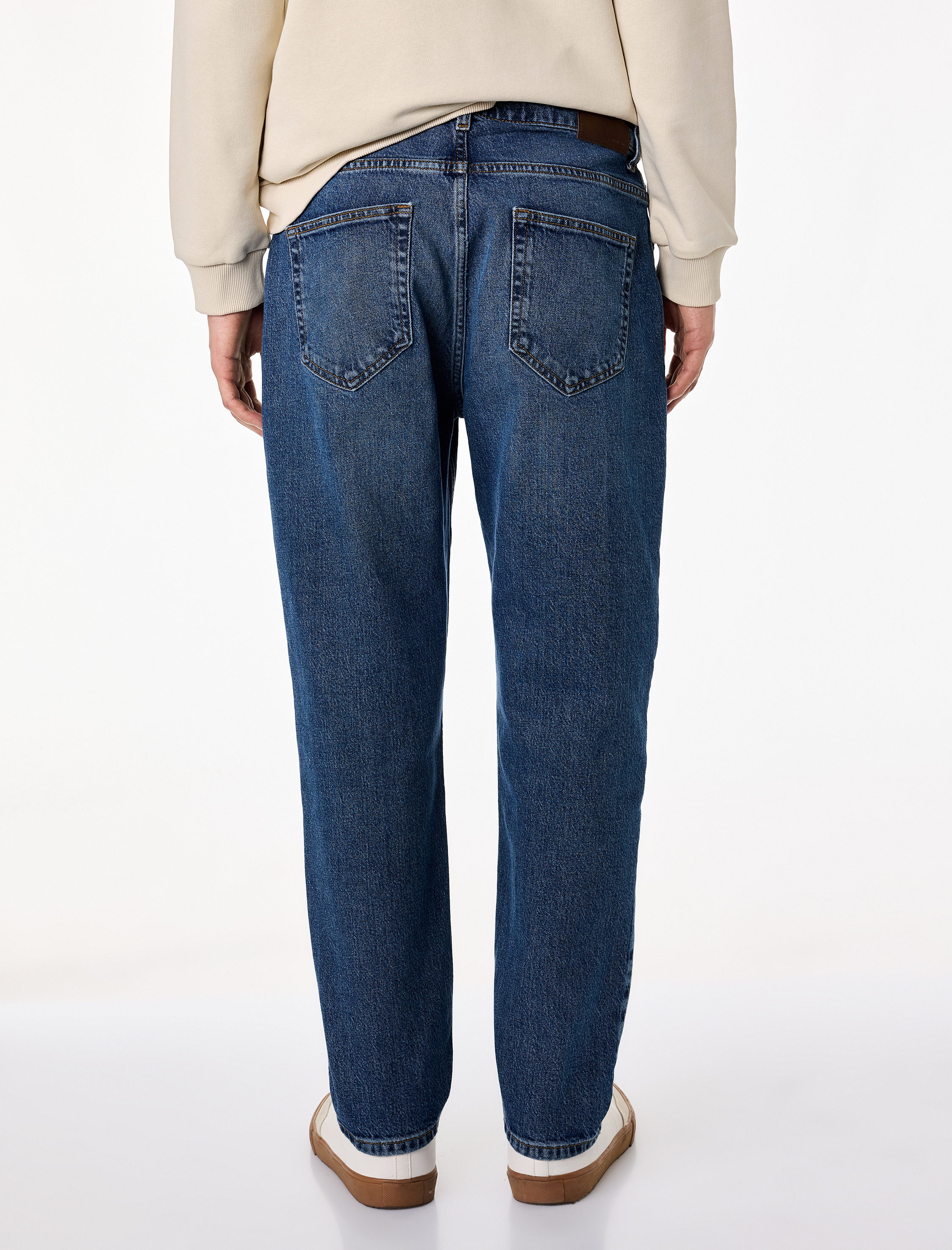   Pamuklu Regular Fit Normal Bel Tapered Jean Pantolon - Joe Jean