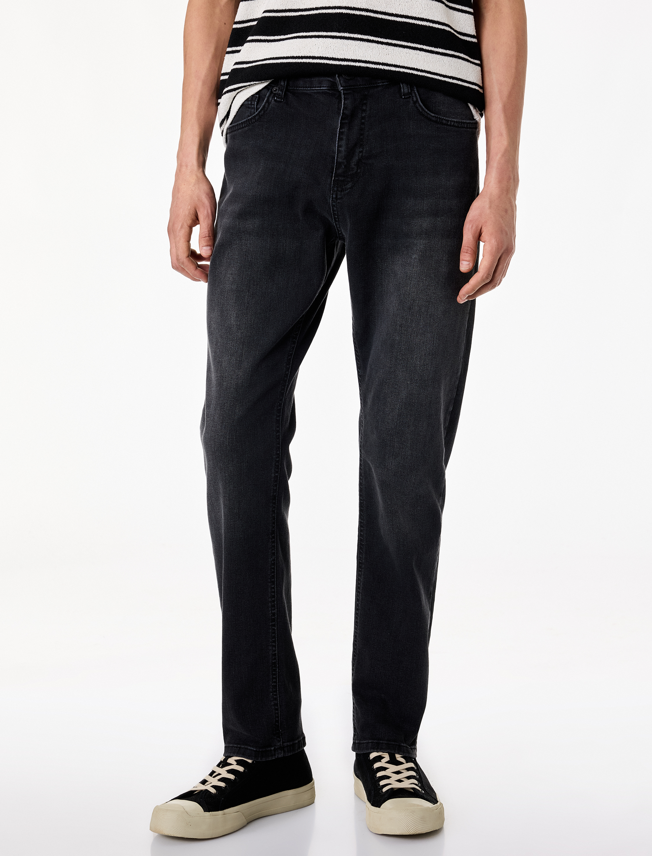   Pamuklu Normal Bel Slim Fit Jean Pantolon - Brad Jean