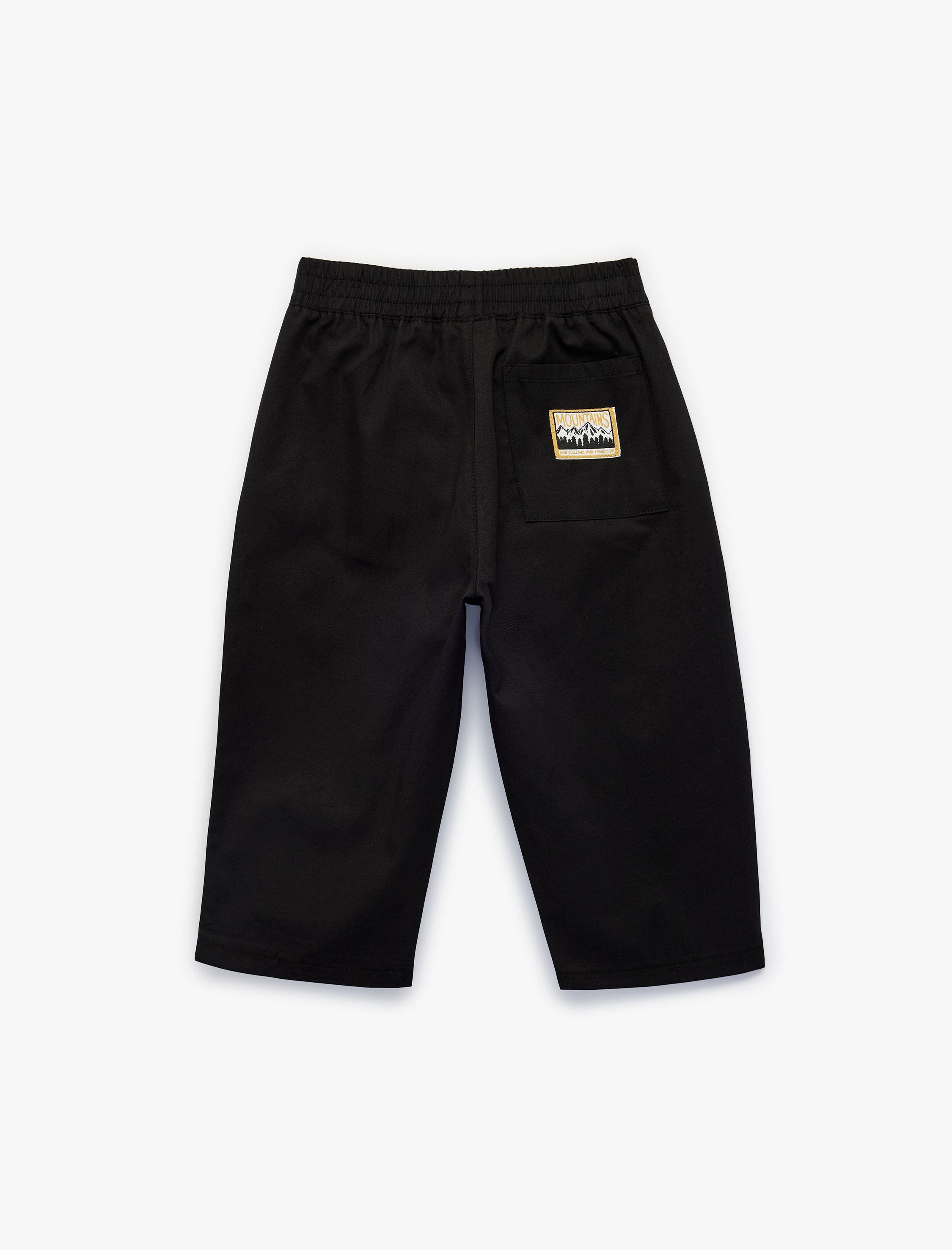  Erkek Bebek Beli Lastikli Oversize Balon Kesim Pantolon