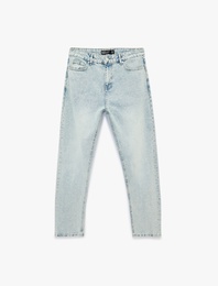 Normal Bel Regular Fit Tapered Jean Pantolon - Joe Jean