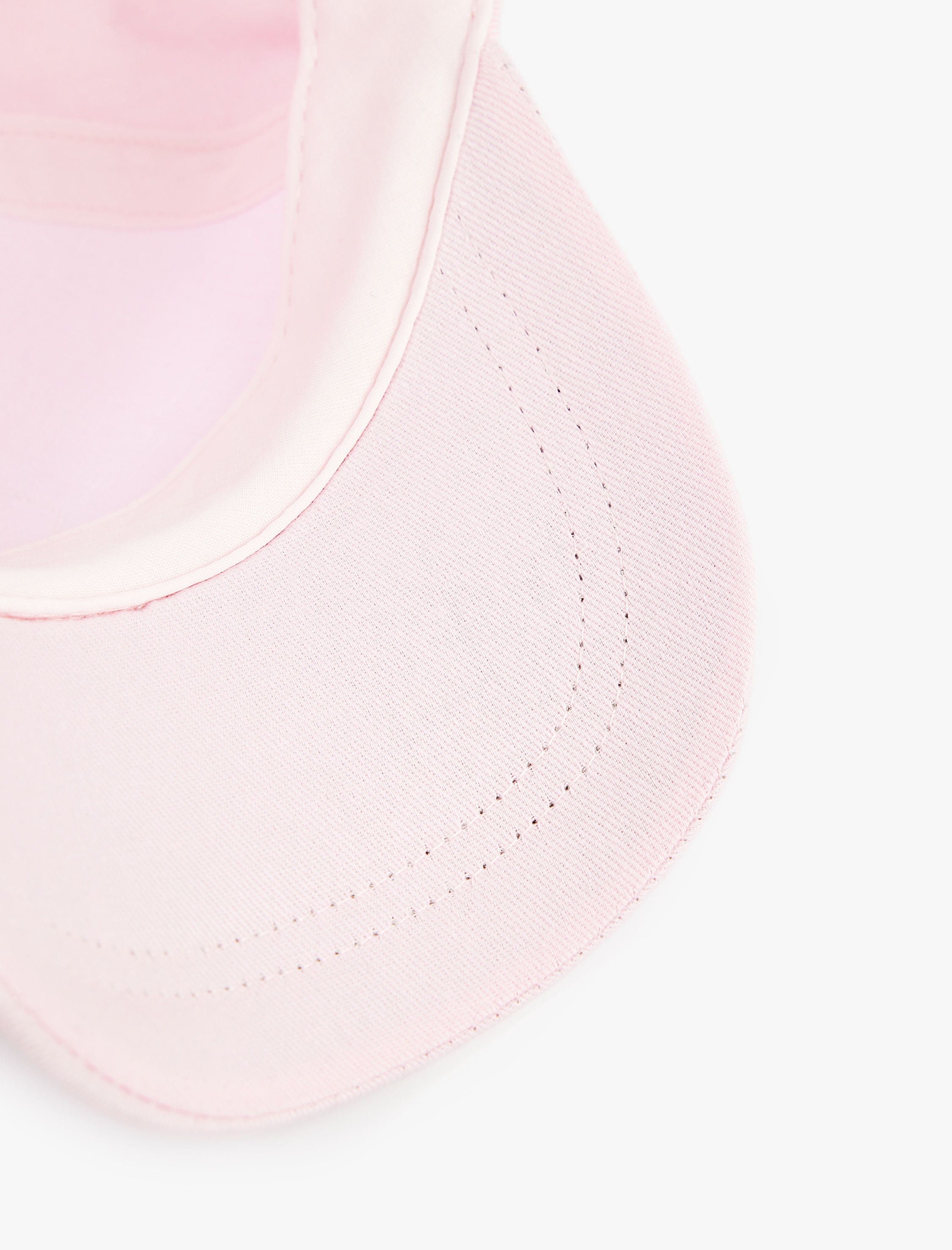  Kız Çocuk Boncuklu Kalp Desenli Pamuklu Kep Şapka