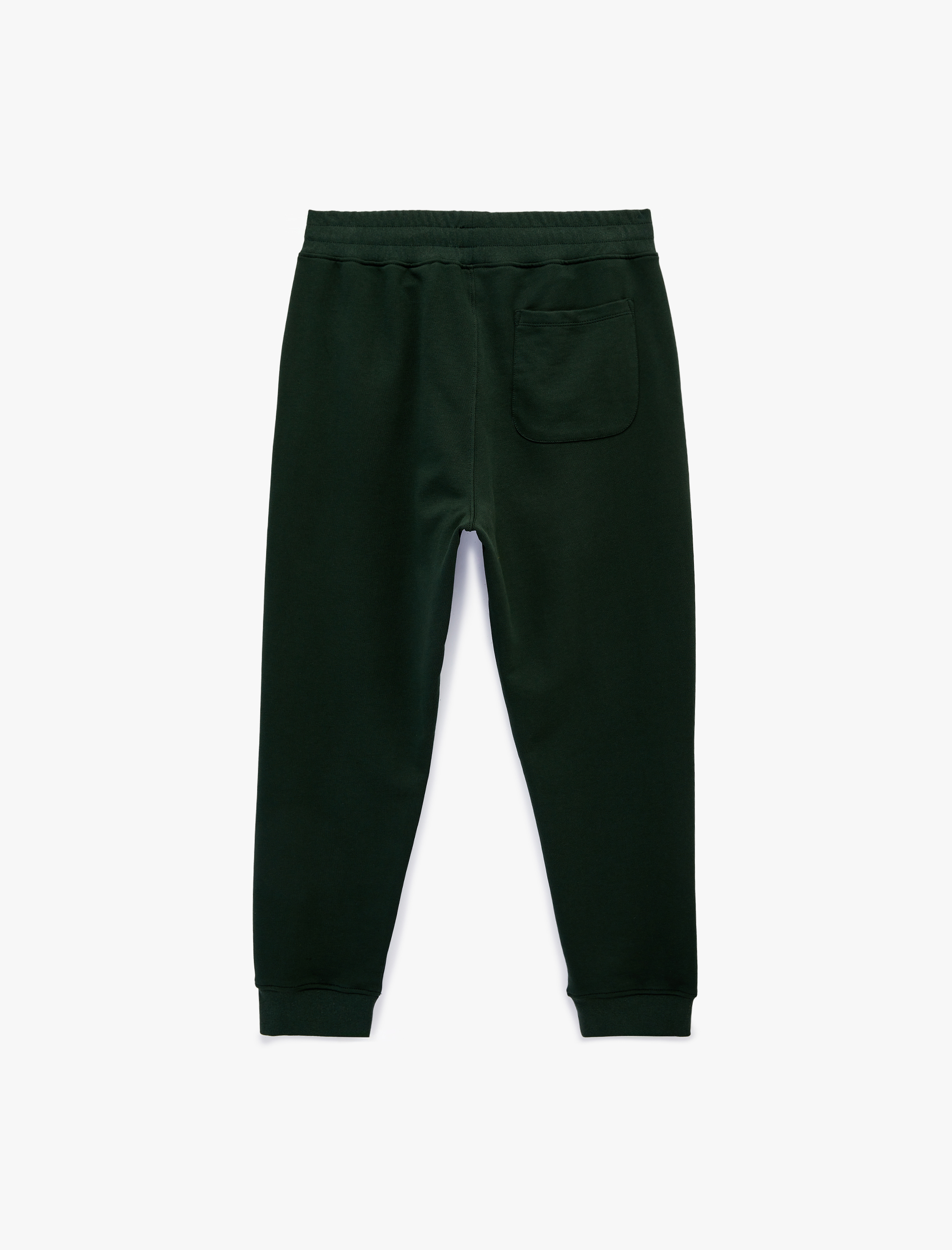   Rahat Kesim Cepli Pamuklu Beli Lastikli Jogger Spor Eşofman Altı