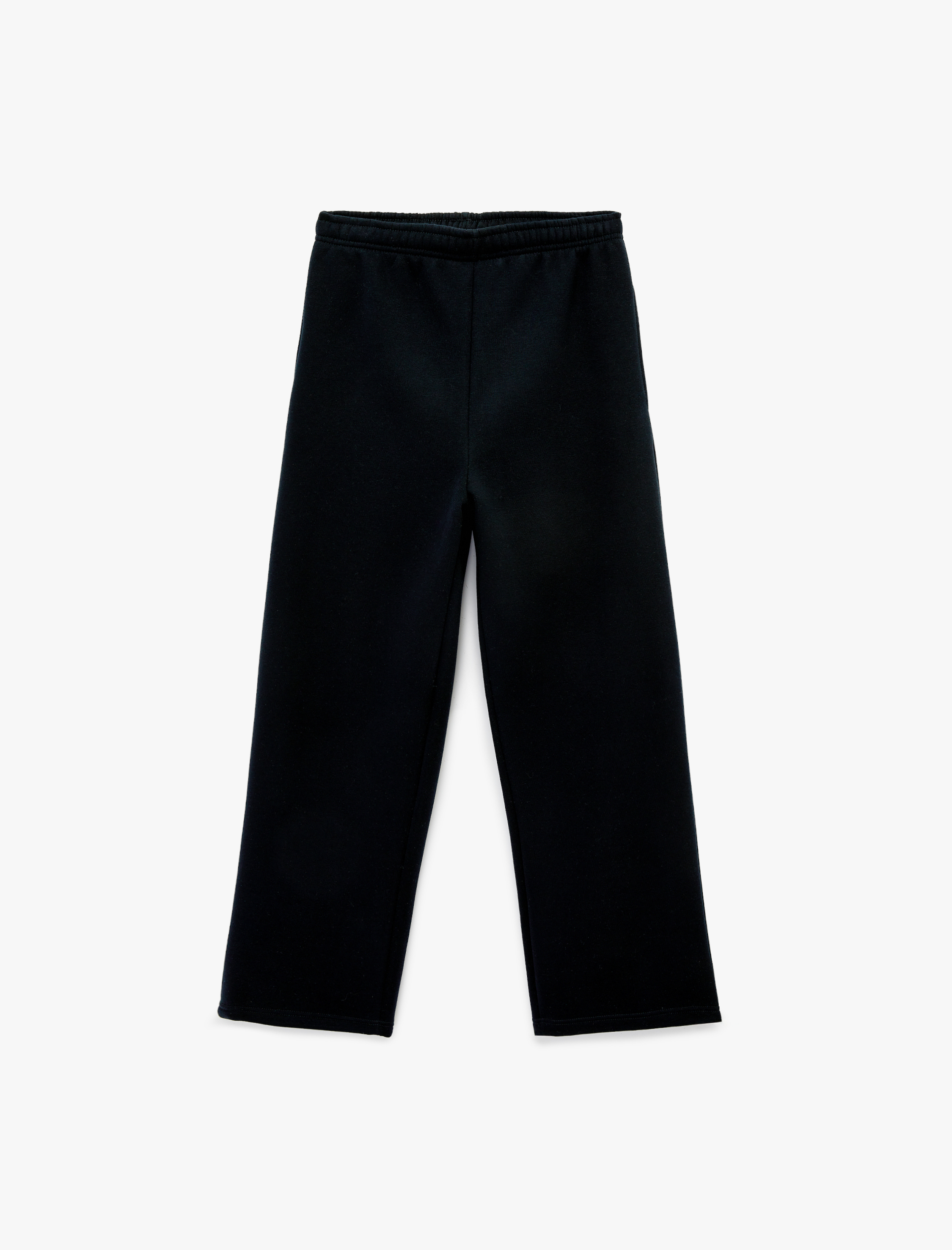   Üç İplik Şardonlu Beli Lastikli Cepli Oversize Eşofman Altı