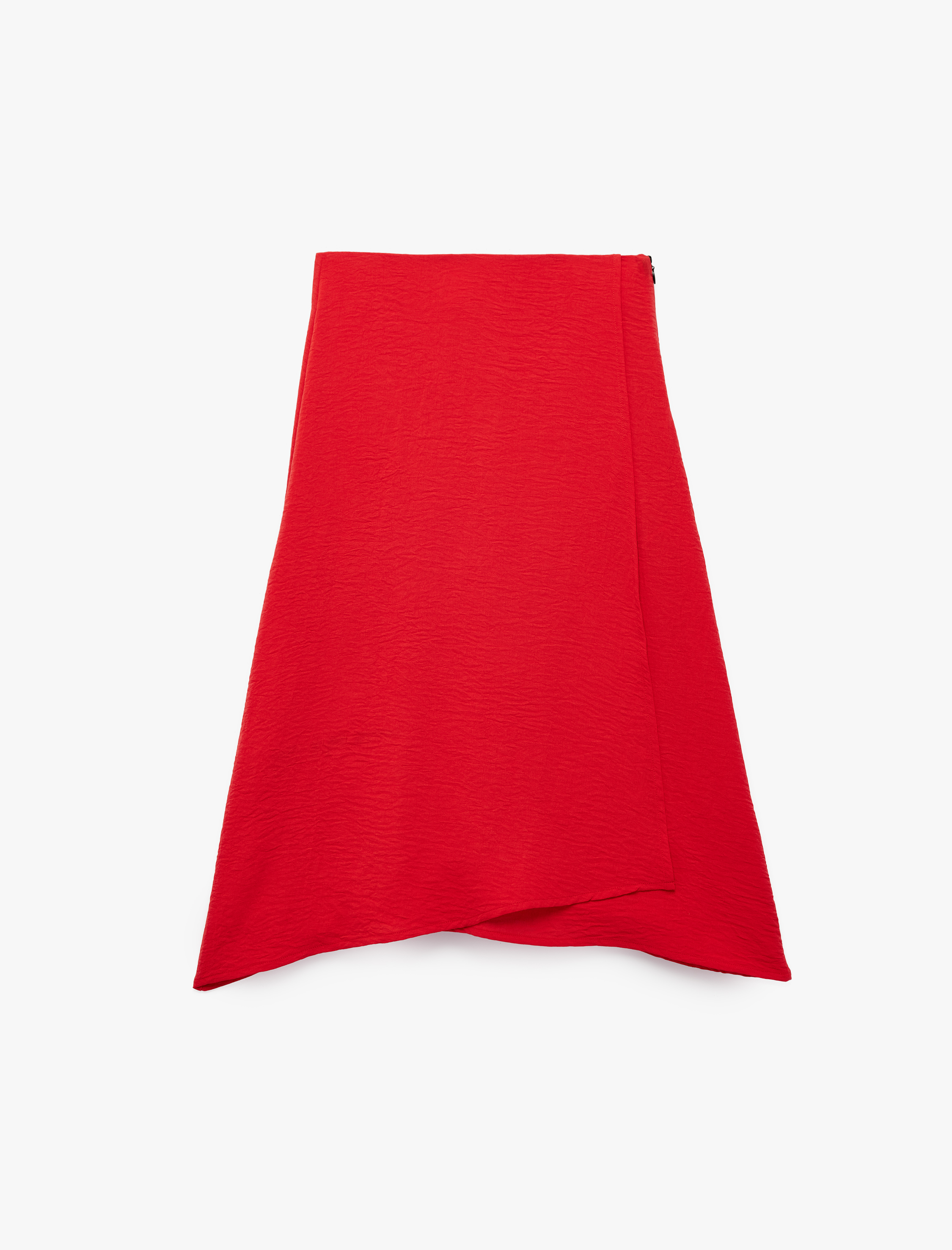  Kız Çocuk Regular Fit Basic Asimetrik Kesim Etek