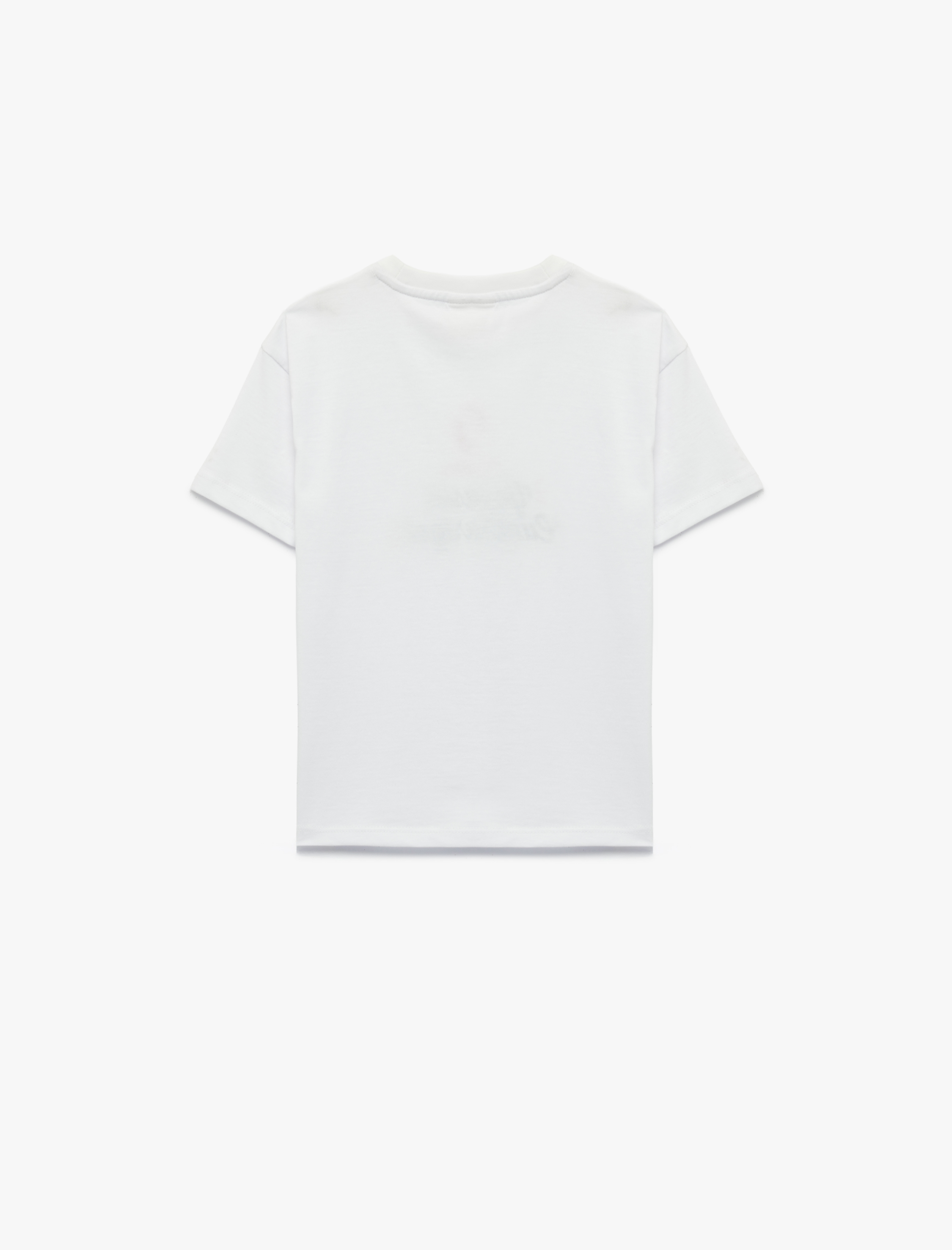  Erkek Bebek Kısa Kollu Oversize Bisiklet Yaka Pamuklu Atatürk Baskılı Tişört