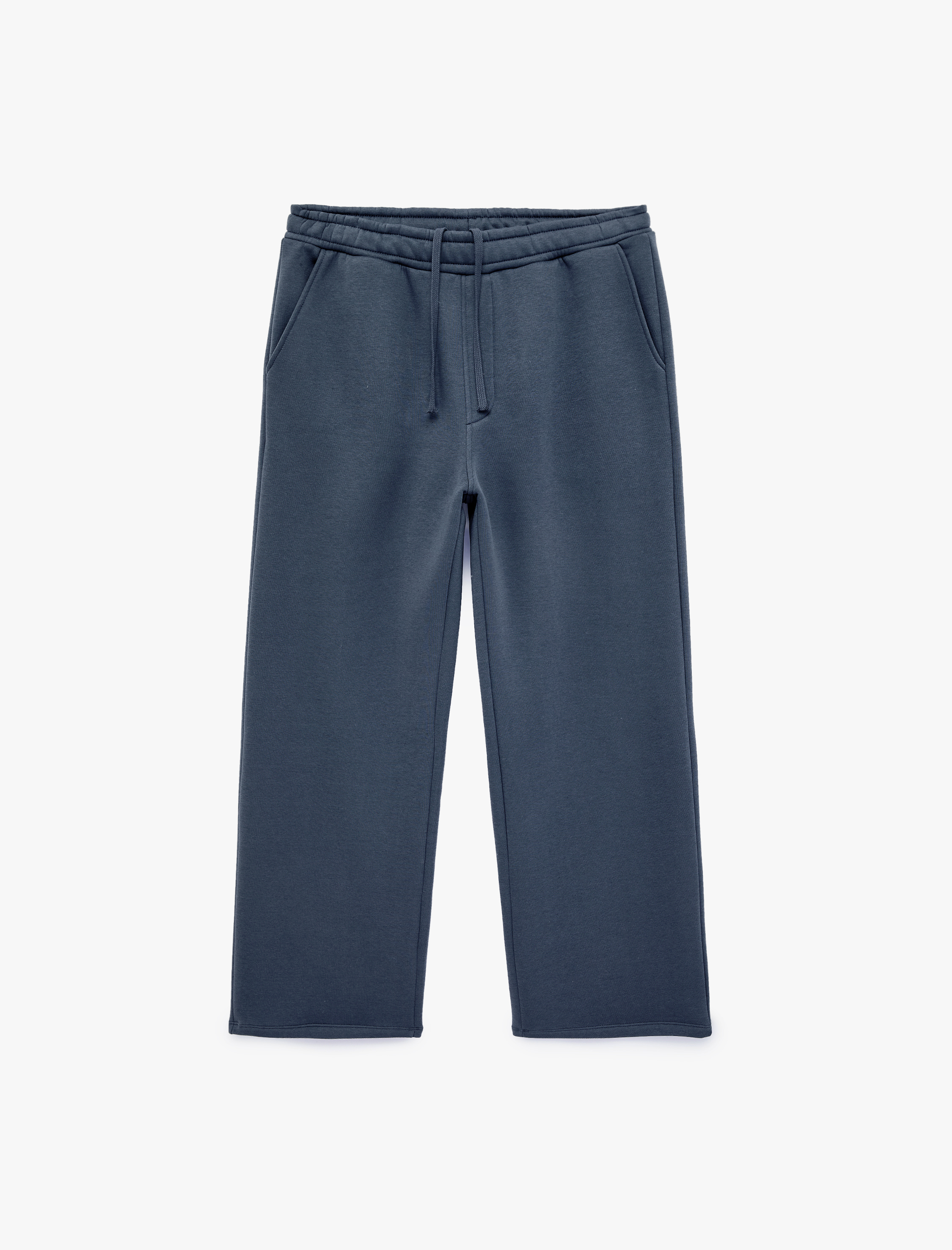   Şardonlu Cepli Rahat Kalıp Beli Bağcıklı Eşofman Altı