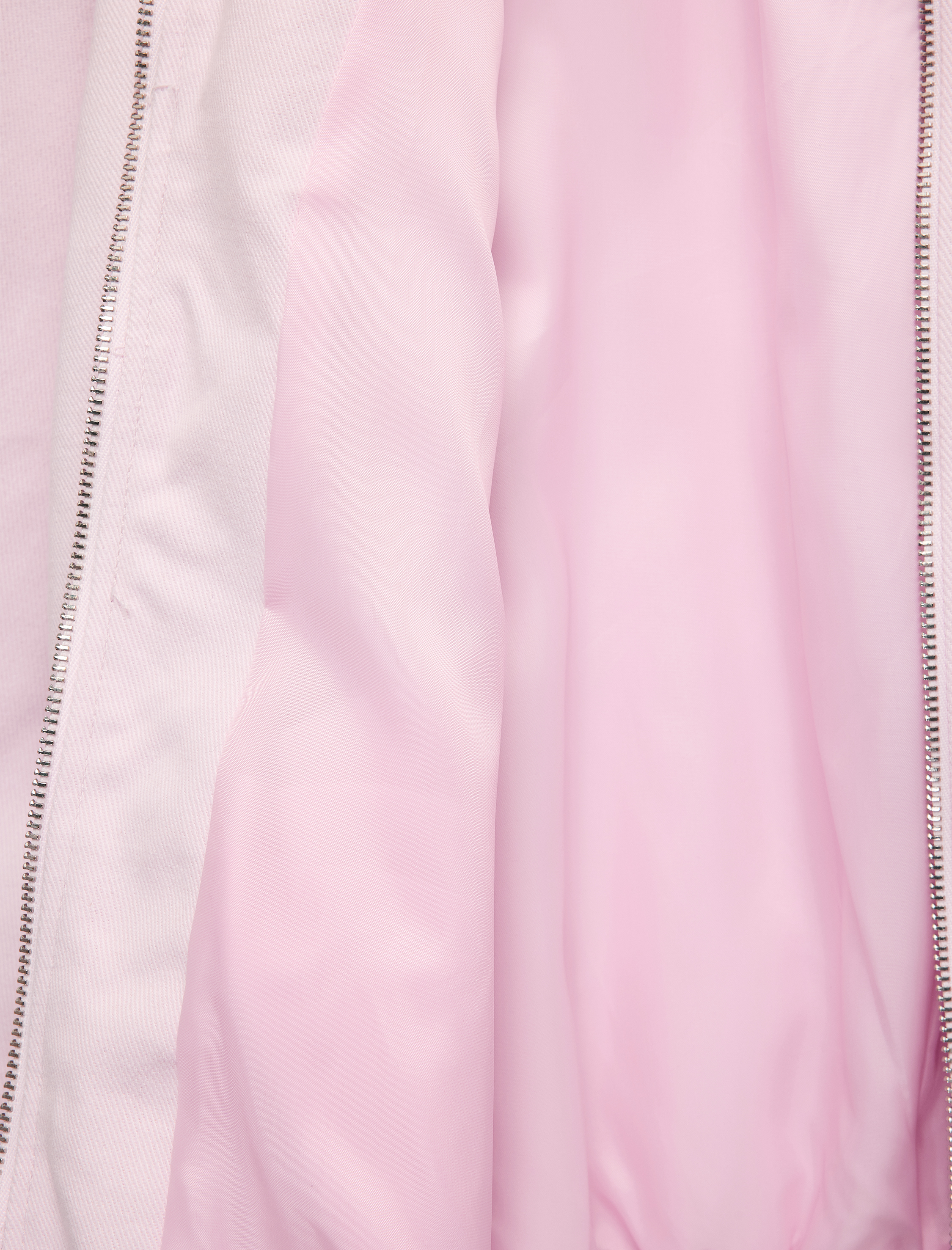   Klasik Yaka Cep Detaylı  Pamuklu Fermuarlı Ceket