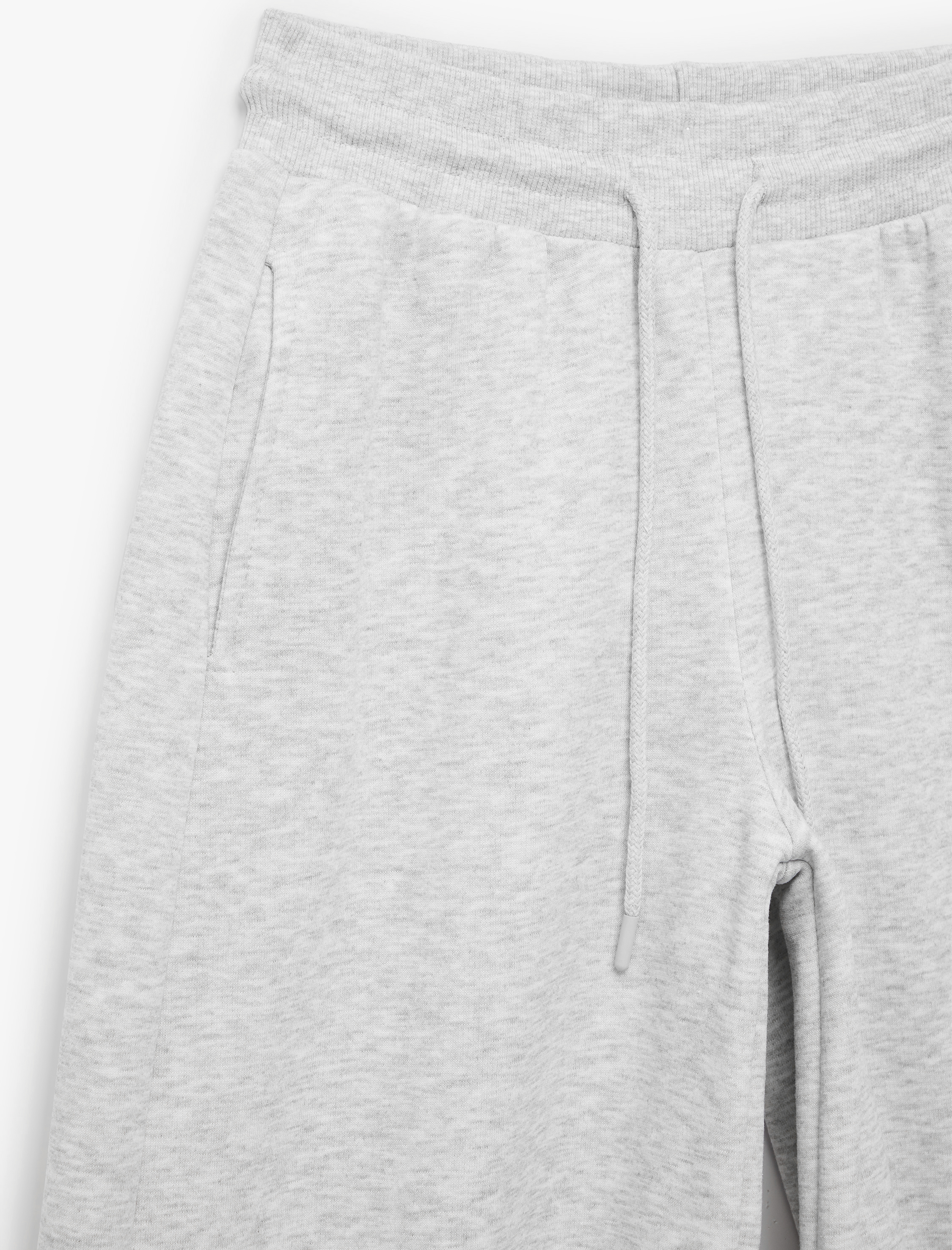   Üç İplik Şardonlu Cepli Beli Bağcıklı Jogger Eşofman Altı