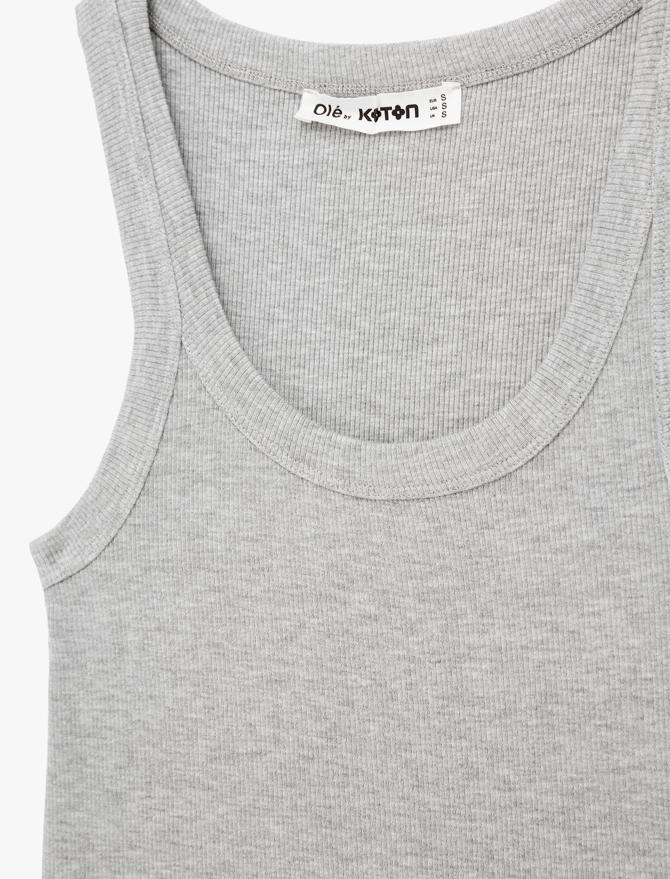   Kaşkorse U Yaka Kolsuz Slim Fit Atlet