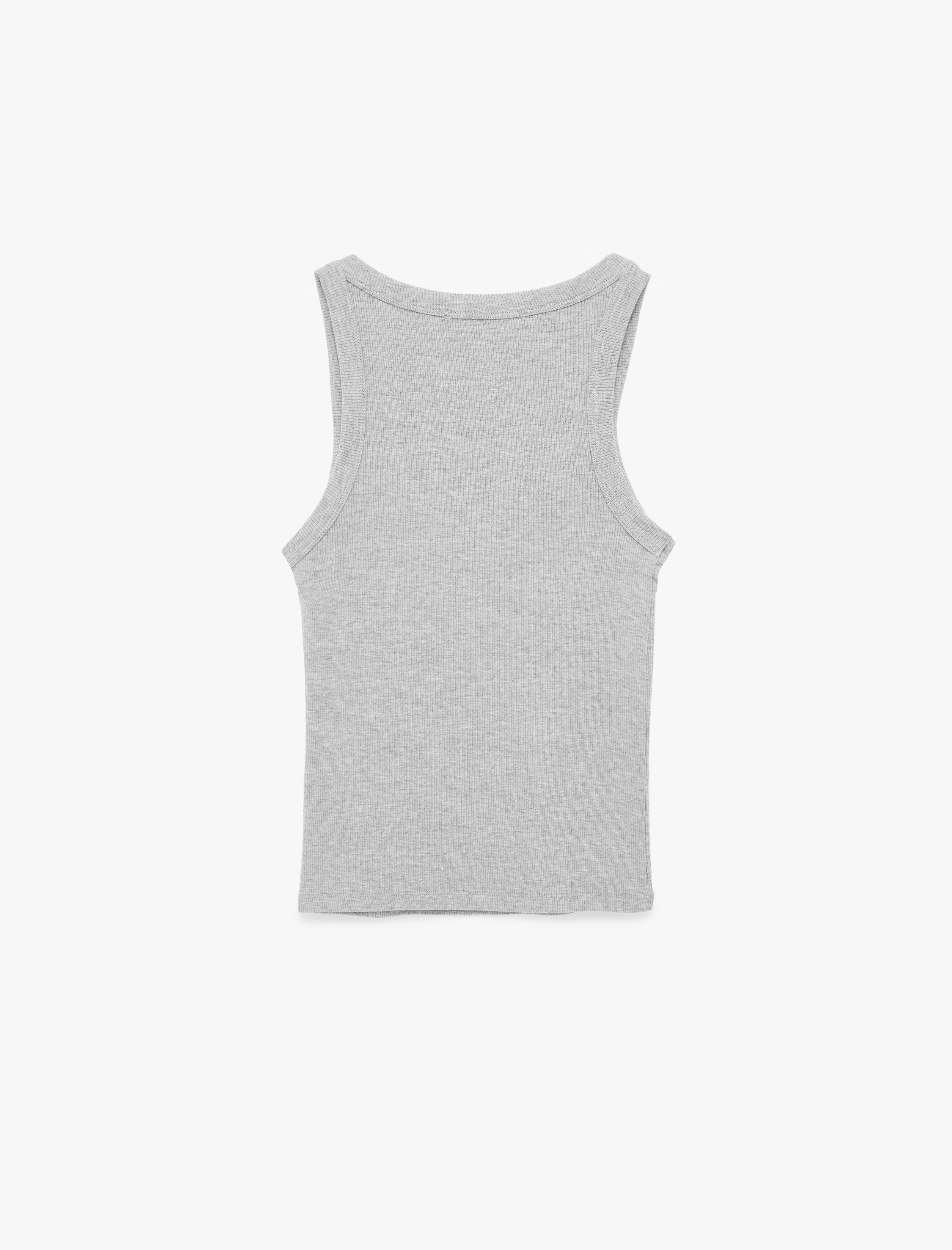   Kaşkorse U Yaka Kolsuz Slim Fit Atlet