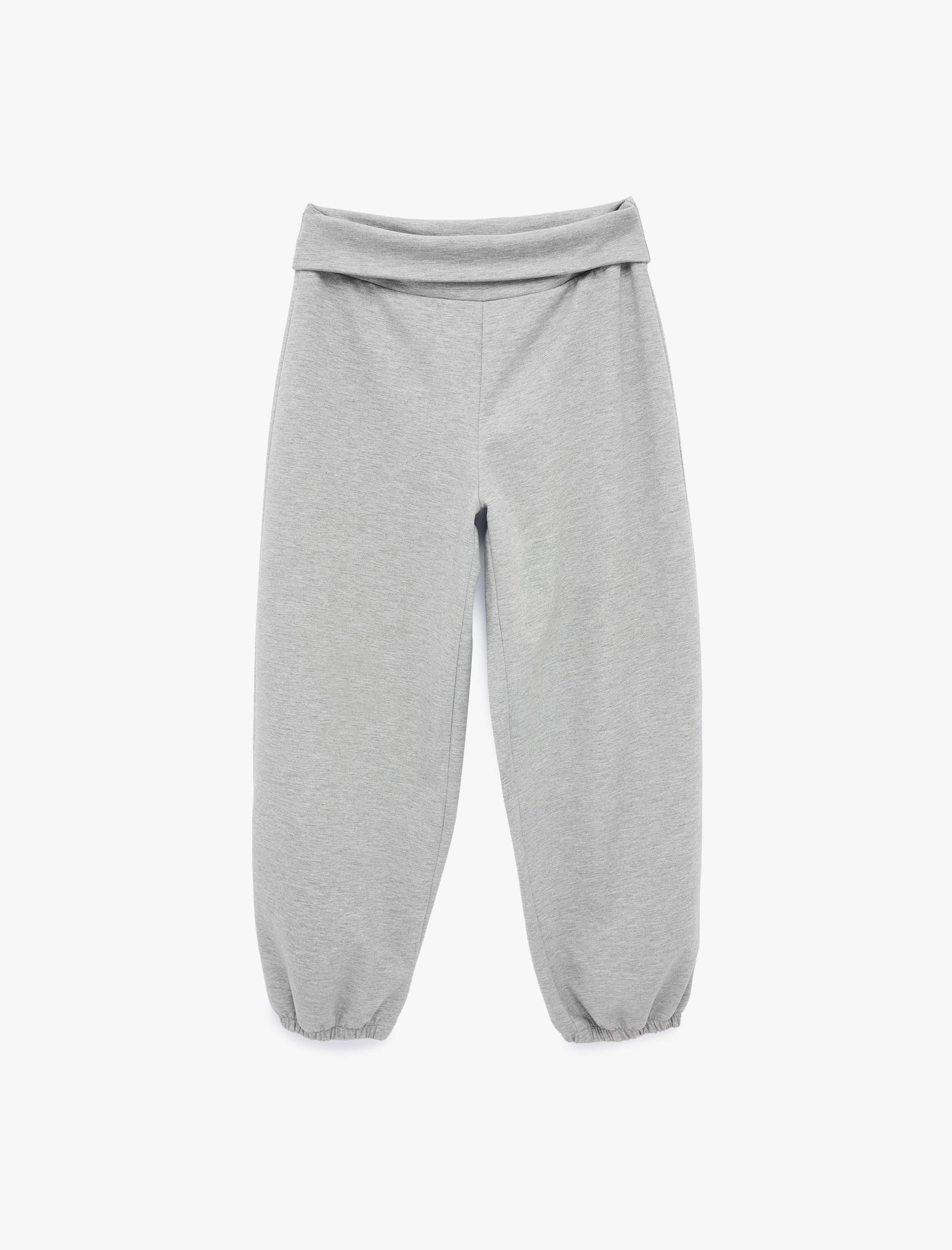   Beli Katlı Rahat Kalıp Modal Karışımlı Şardonlu Jogger Eşofman Altı