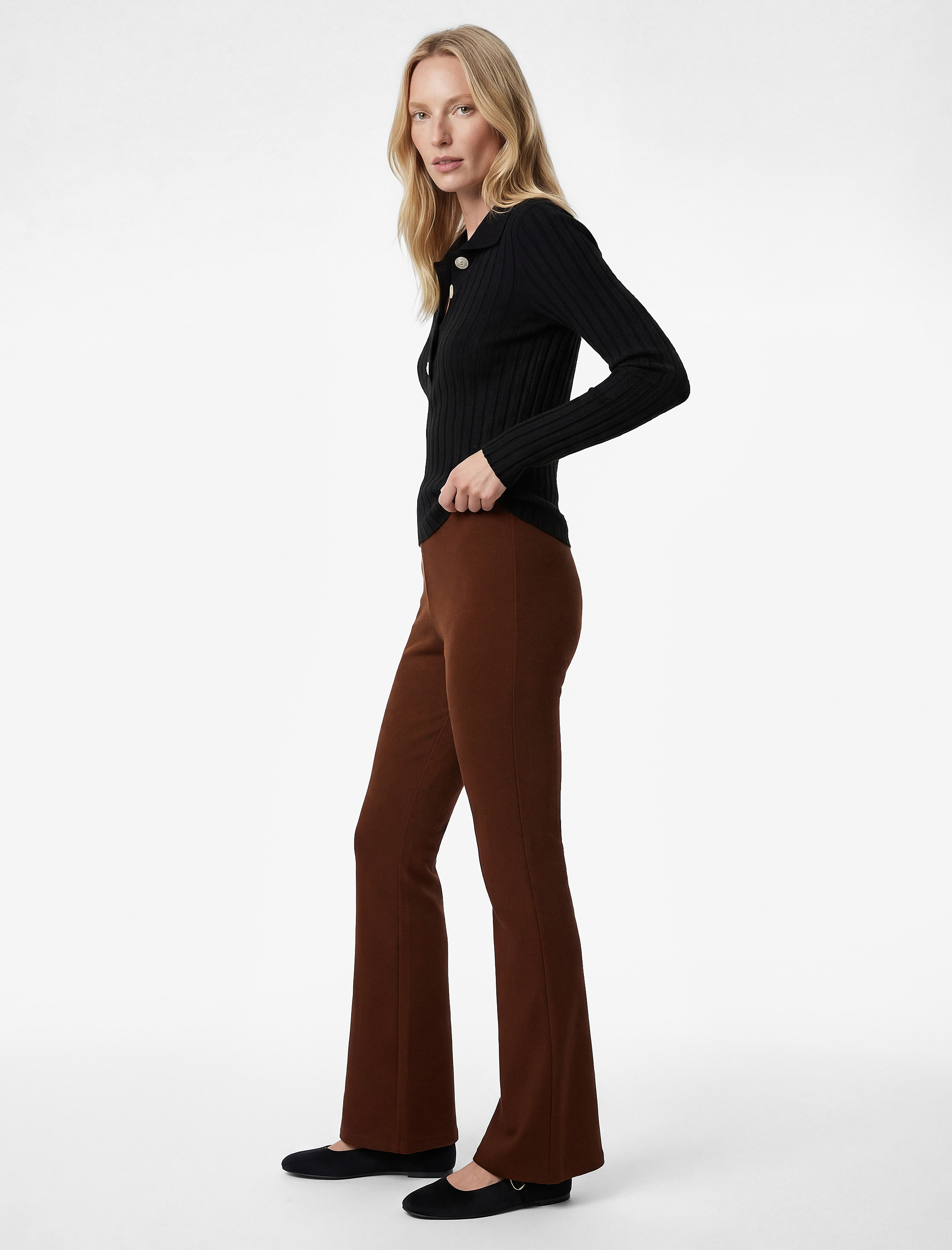   Slim Fit İspanyol Paça Pantolon