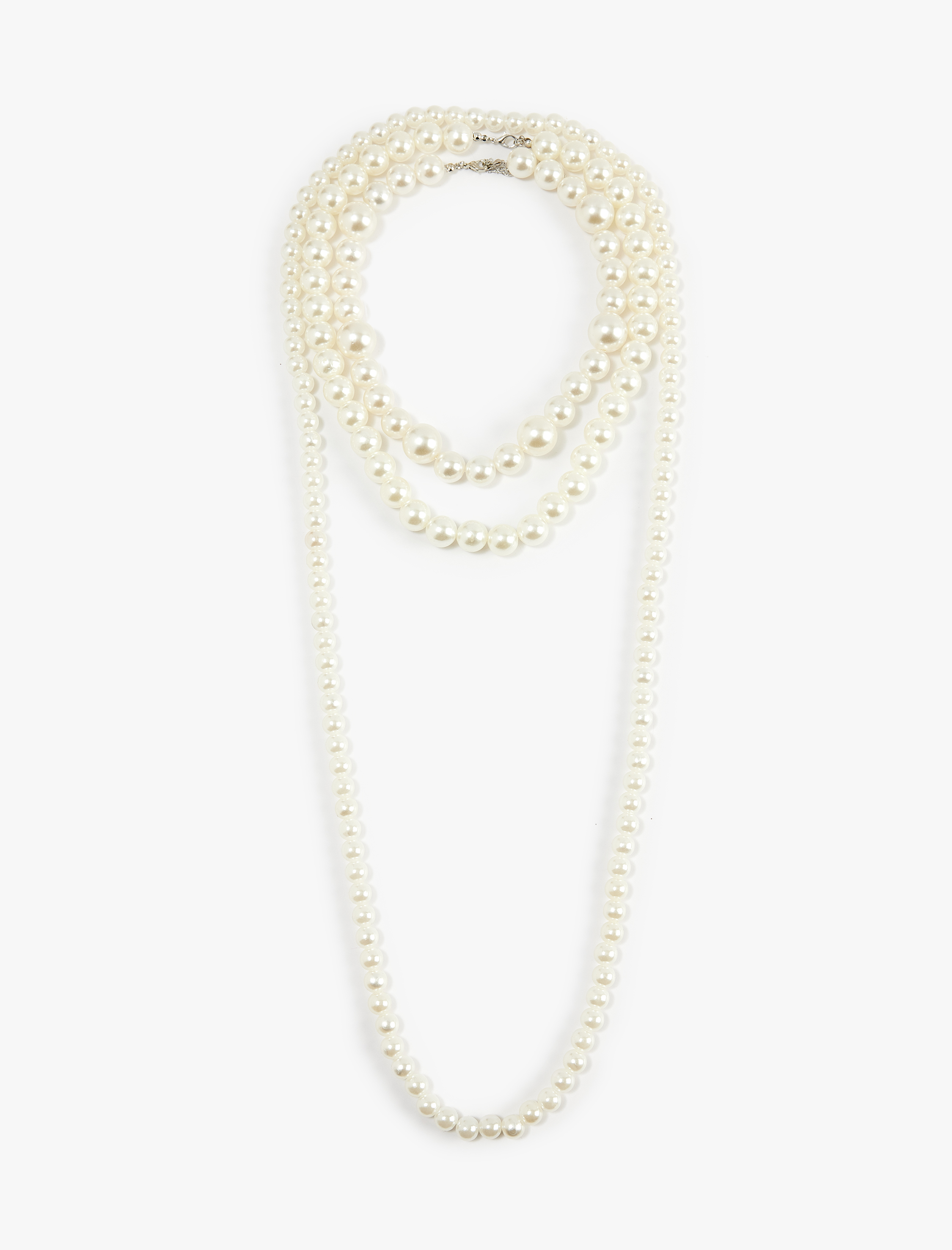  Kadın Çoklu İnci Kolye Seti