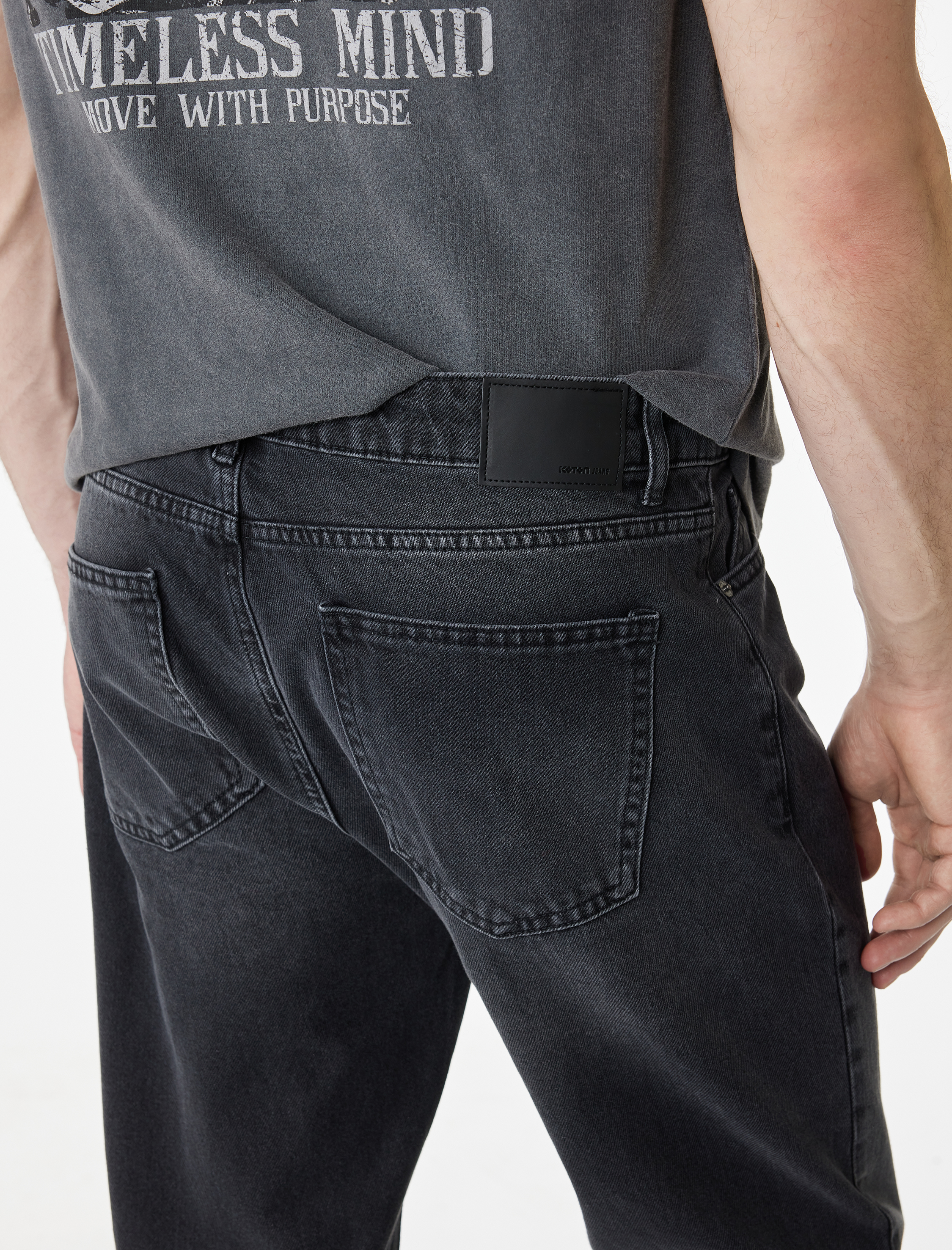   Regular Fit Normal Paça Pamuklu Tapered Jean Pantolon - Joe Jean