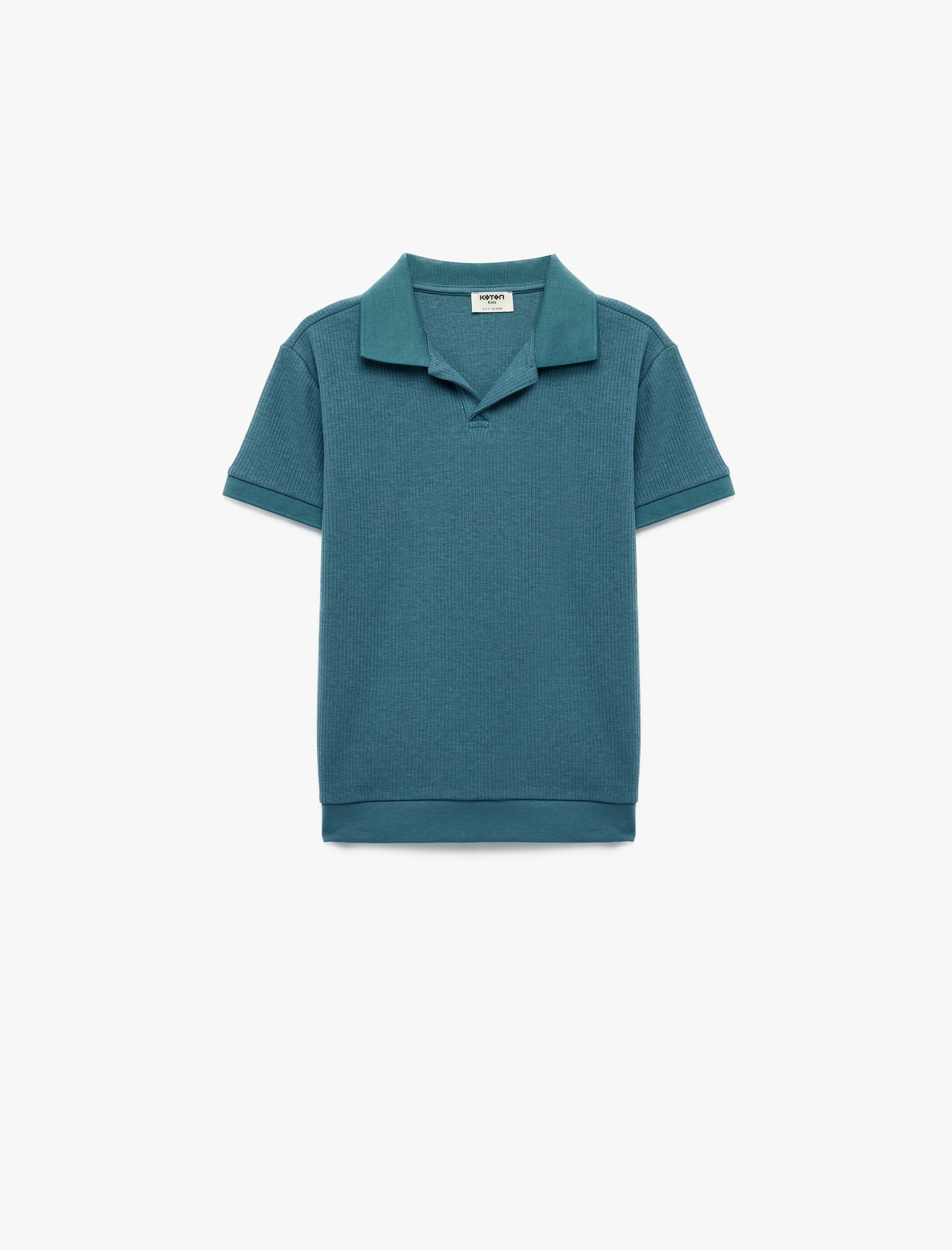  Erkek Çocuk Pamuklu Kısa Kollu Polo Yaka Tişört