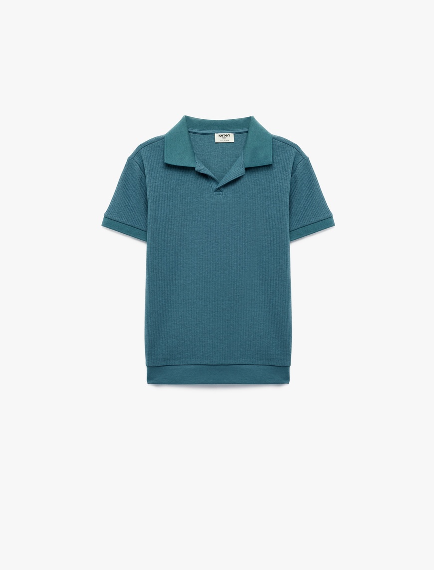 Koton Pamuklu Kısa Kollu Polo Yaka T-Shirt